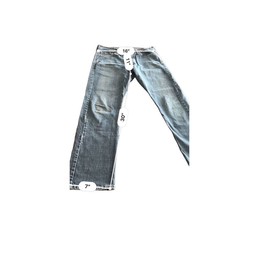 Levi's Levi Strauss & Co slim straight jeans size 32x32 Size US 32 / EU 48 - 3 Thumbnail