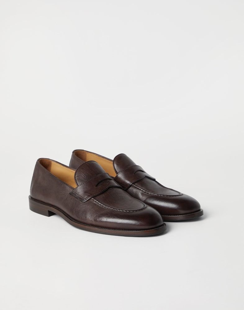 Brunello Cucinelli o1w1db10925 Pair Of Loafers in Brown Size US 9 / EU 42 - 2 Thumbnail