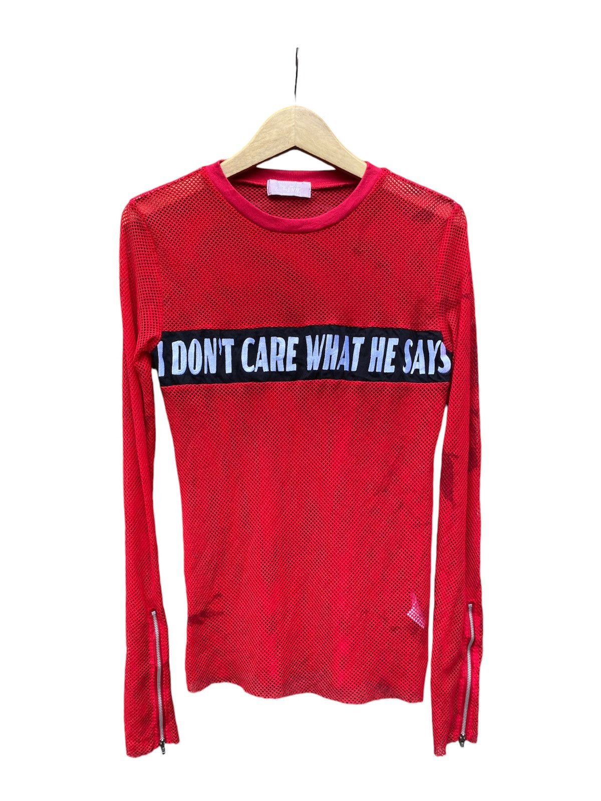 7% More Pink harajuku tokyo fashion fishnet longsleeve