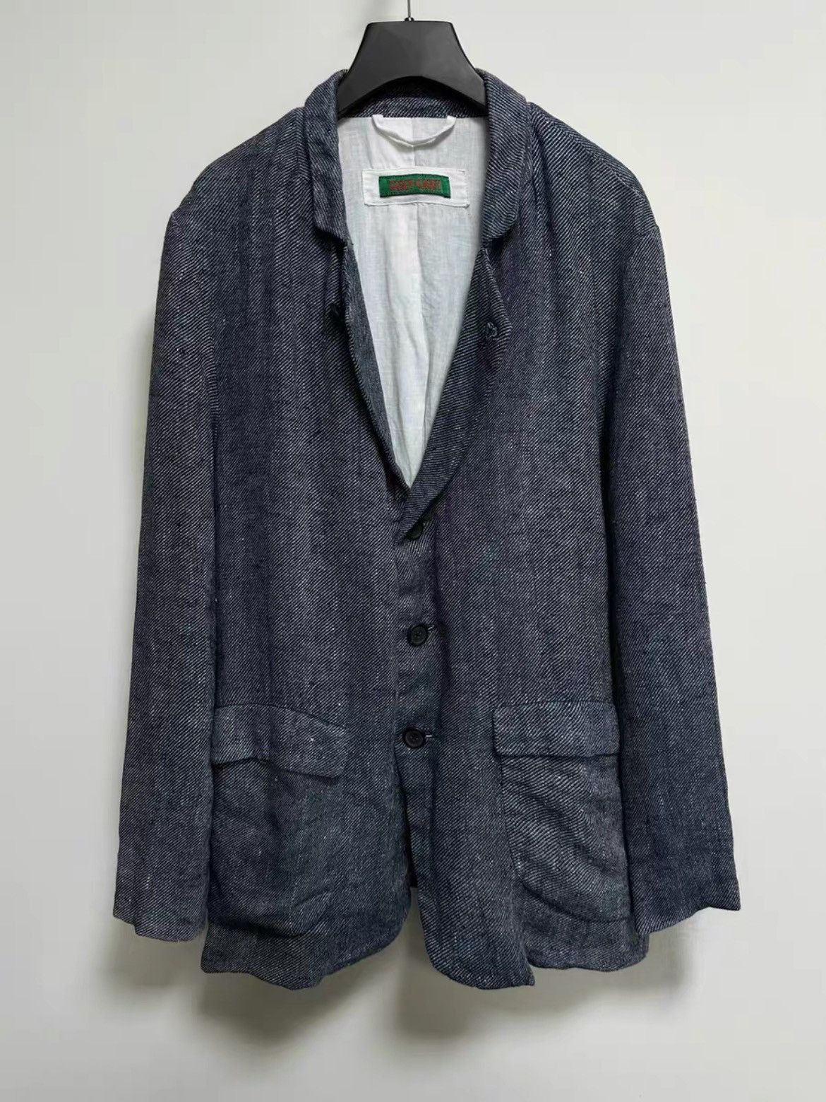Casey Casey Casey Casey Linen Handmade Jacket-2505 Size US M / EU 48-50 / 2 - 5 Thumbnail