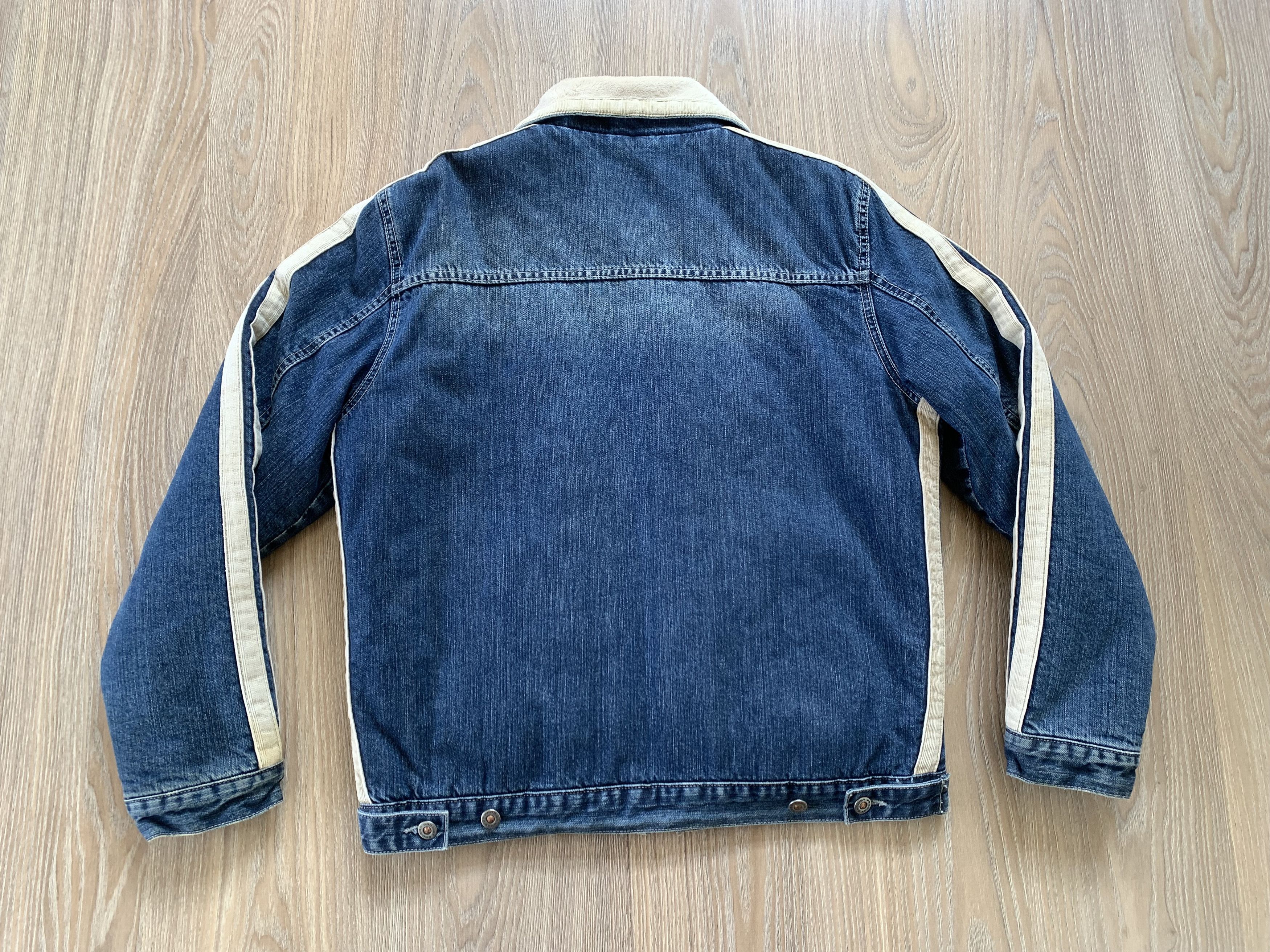 Other Rare Vintage Prodigy Warm Denimh Jacket Size US L / EU 52-54 / 3 - 3 Thumbnail