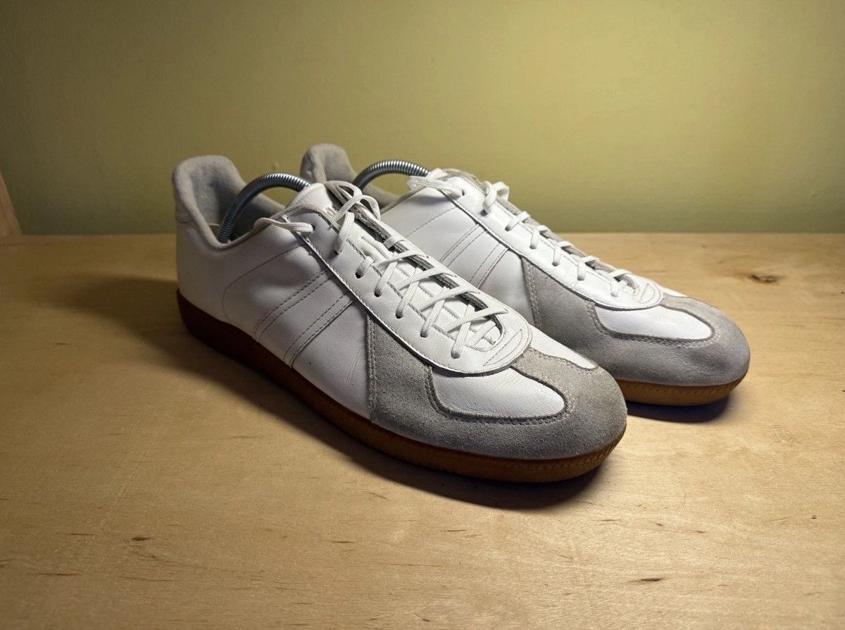 Vintage Bundeswehr GAT BW Sport Army Trainer Leather Shoes EU48 US15 Size US 15 / EU 48 - 1 Thumbnail