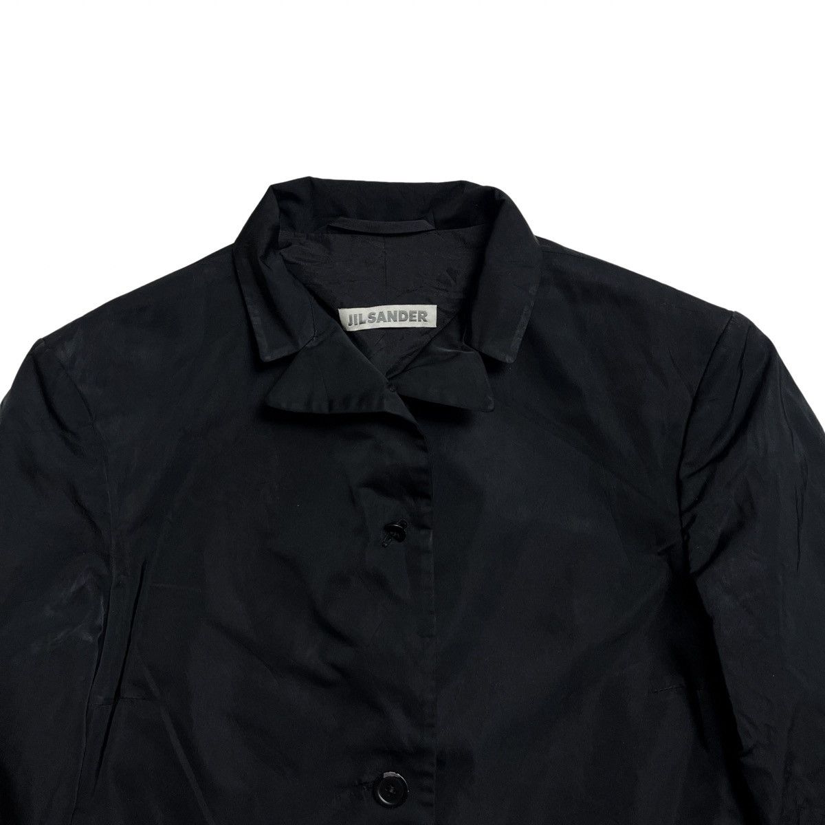 Jil Sander × Vintage Jil Sander vintage black blazer jacket Size XS / US 0-2 / IT 36-38 - 5 Thumbnail