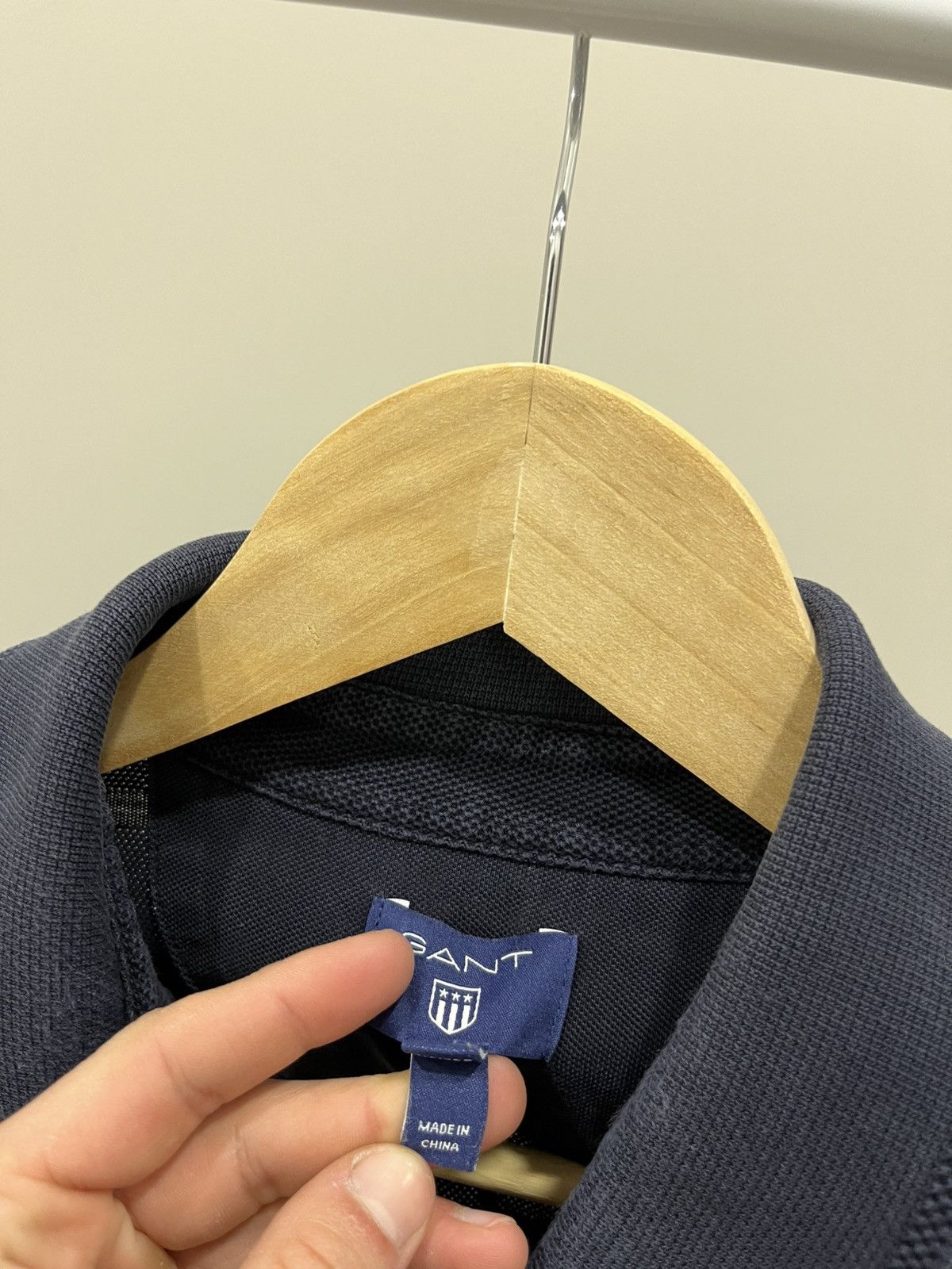 Gant Vintage Gant Rugby Polo Shirt Y2K Cotton Long Sleeve Striped Size US L / EU 52-54 / 3 - 4 Thumbnail