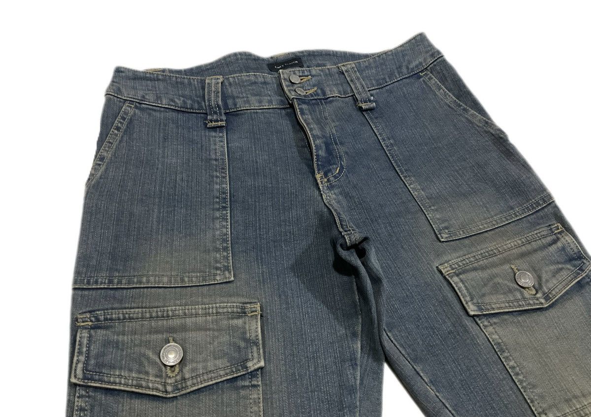 Hysteric Glamour × Japanese Brand × Tornado Mart 🔥Sick Y2K Daily Topics Mud Wash Flared Denim Hysteric Style Size US 31 - 3 Thumbnail