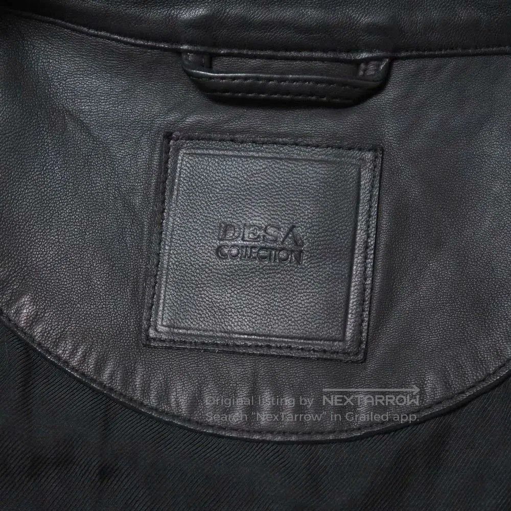 Other DESA Vintage Lamb Leather Rider Jacket. Size US M / EU 48-50 / 2 - 6 Thumbnail