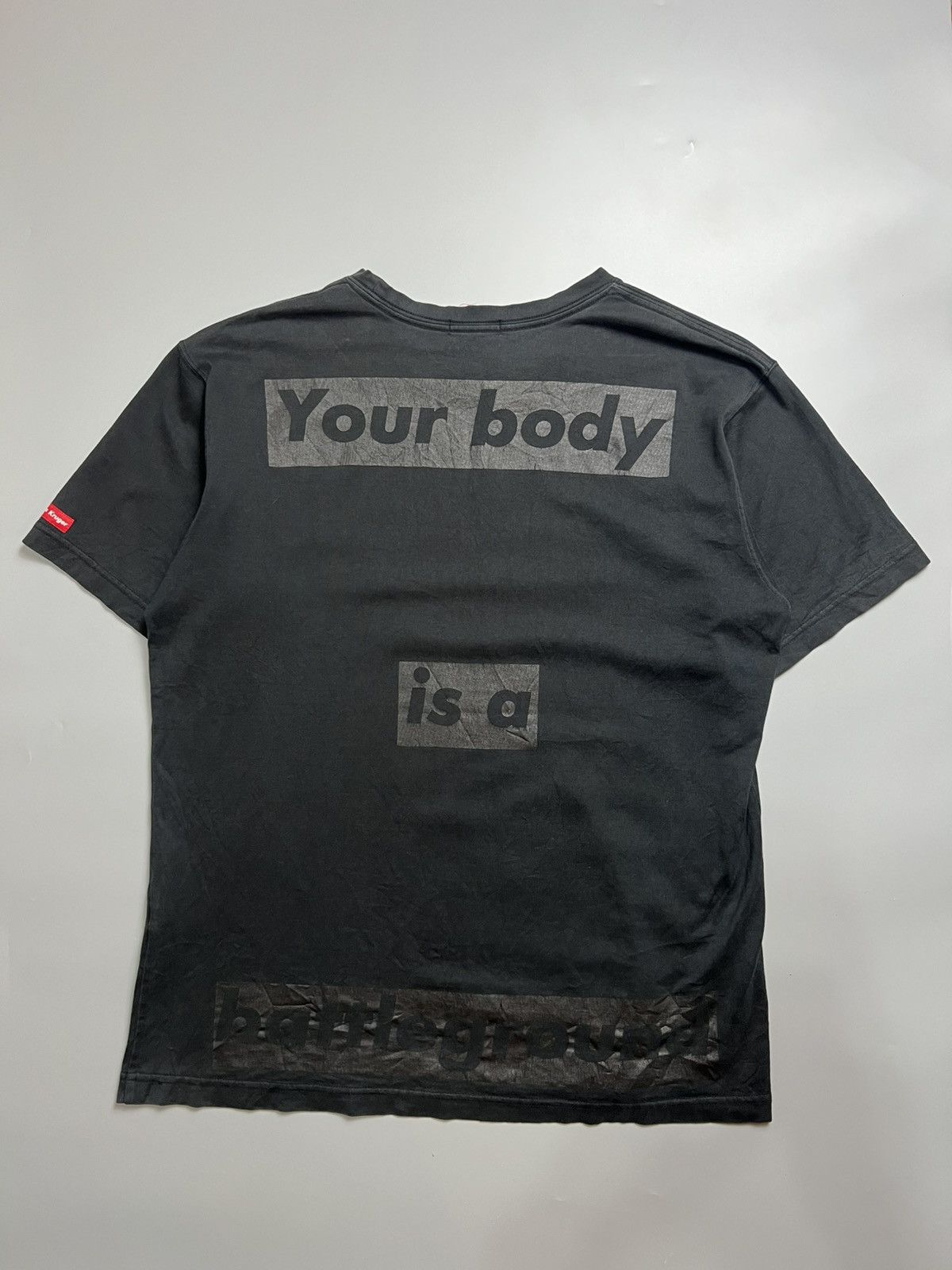 Barbara Kruger × Japanese Brand × Vintage Vintage Barbara Krueger x UT 'BattleGround' Size US L / EU 52-54 / 3 - 6 Thumbnail