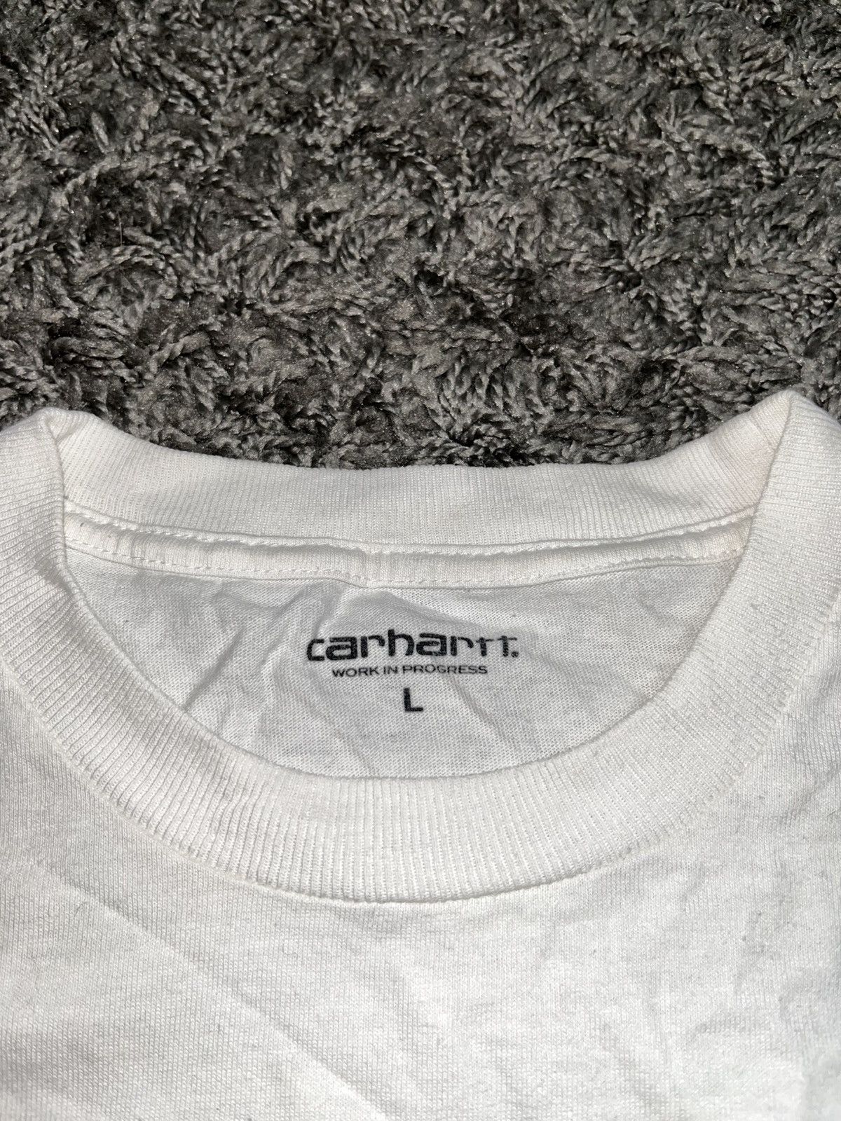 Carhartt Wip Carhartt WIP Commission Logo Embroidered T-Shirt White Size US L / EU 52-54 / 3 - 4 Thumbnail