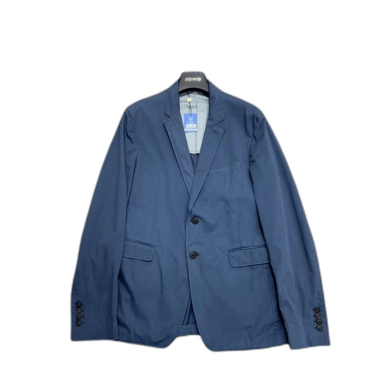 Burberry Burberry Solid Color Suit Jacket Size 50-yf Size US L / EU 52-54 / 3 - 1 Thumbnail