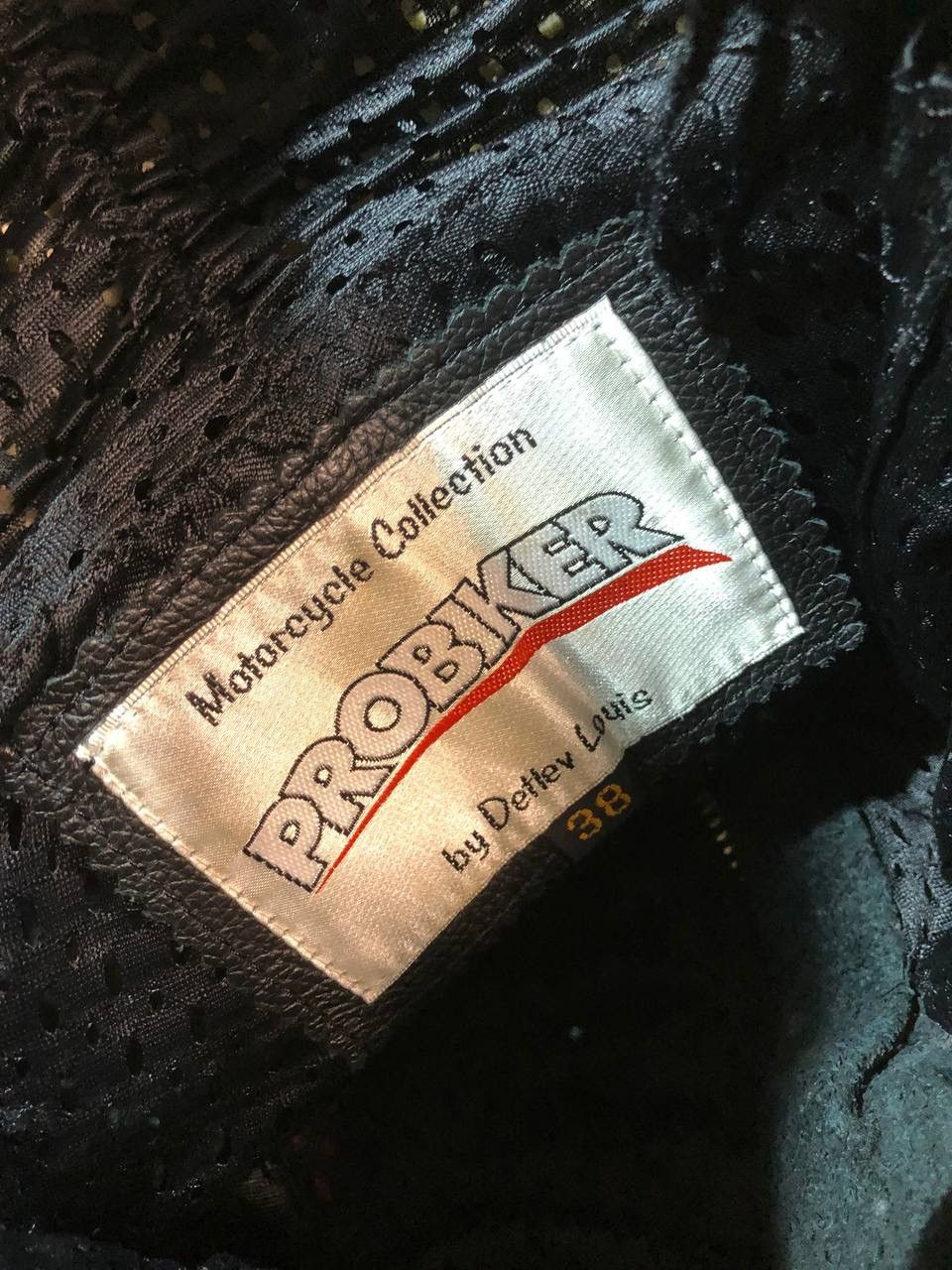 Leather PROBIKER Moto Racing Leather Pants Size US 29 - 8 Thumbnail