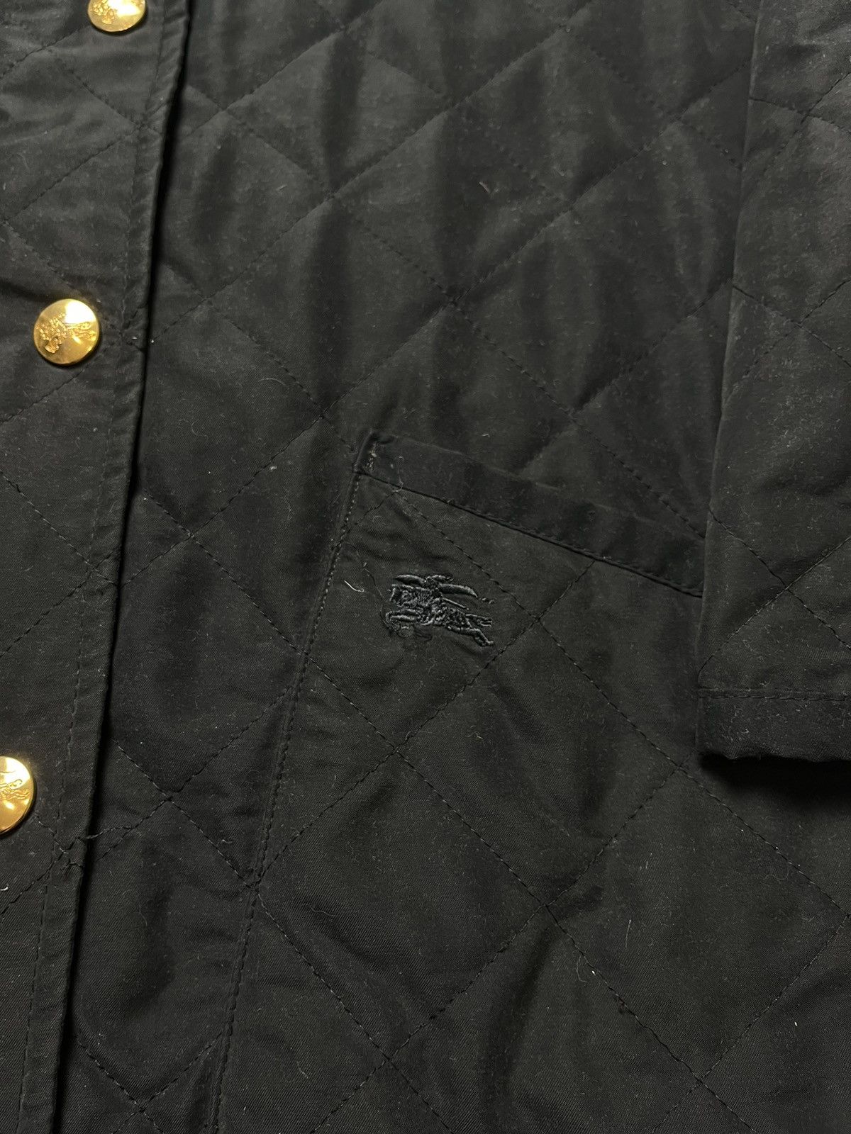 Burberry Vintage Burberrys luxury Quilted Lined Jacket Size US S / EU 44-46 / 1 - 5 Thumbnail