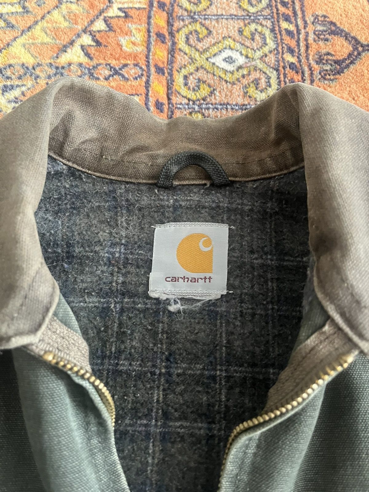 Carhartt VTG carhartt detroit jacket MOS sz small Size US S / EU 44-46 / 1 - 3 Thumbnail