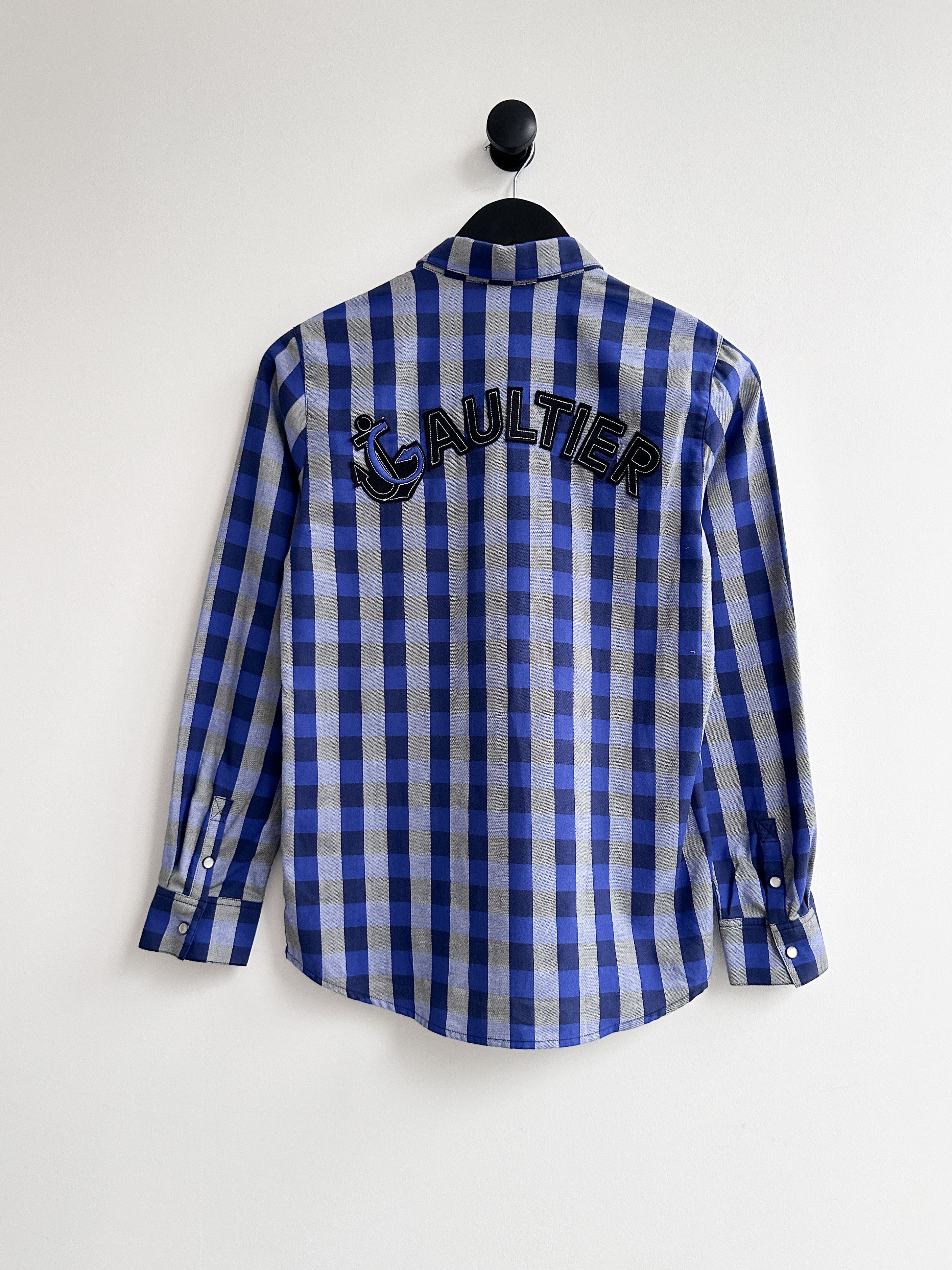 Jean Paul Gaultier Jean Paul Gaultier Check Shirt Size XS / US 0-2 / IT 36-38 - 1 Thumbnail