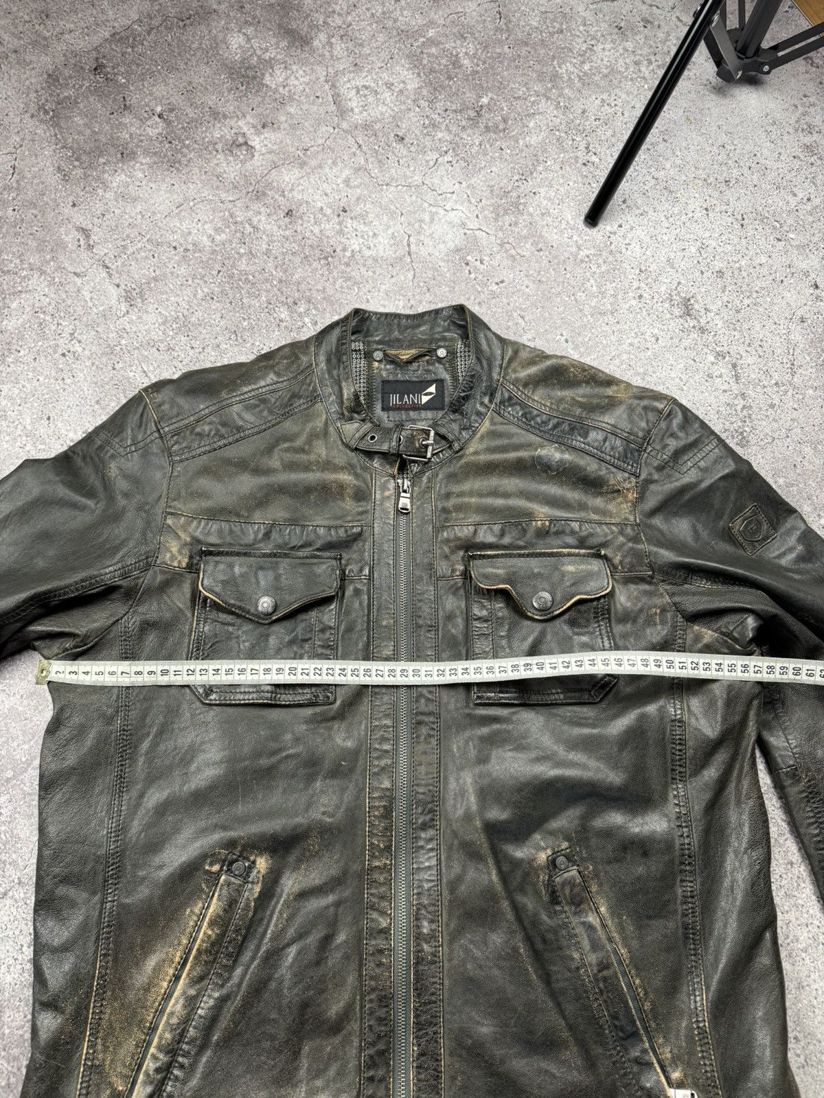 Vintage Crazy Vintage Punk Distressed Leather Jacket Japan Y2K Style Size US L / EU 52-54 / 3 - 17 Thumbnail