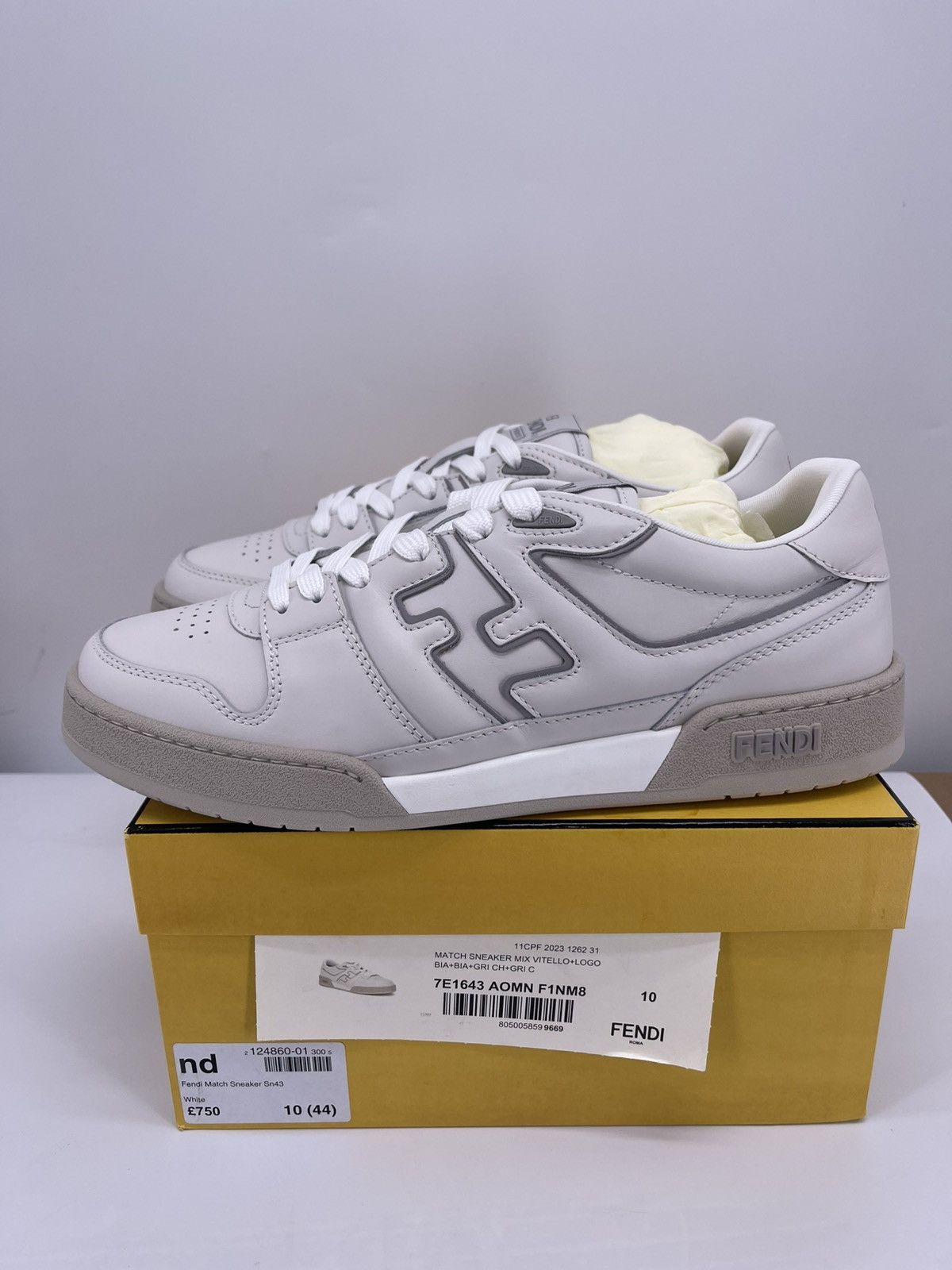 Fendi FENDI MATCH SNEAKER Size US 11 / EU 44 - 3 Thumbnail