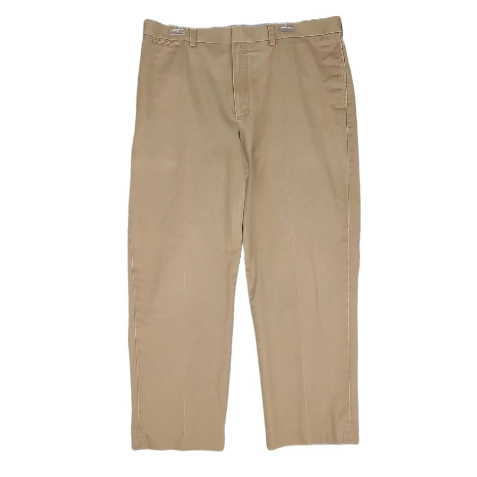 L.L. Bean LL Bean Classic Fit Men's 38x30 Flat Front Chino Tan Pants Size US 38 / EU 54 - 1 Thumbnail