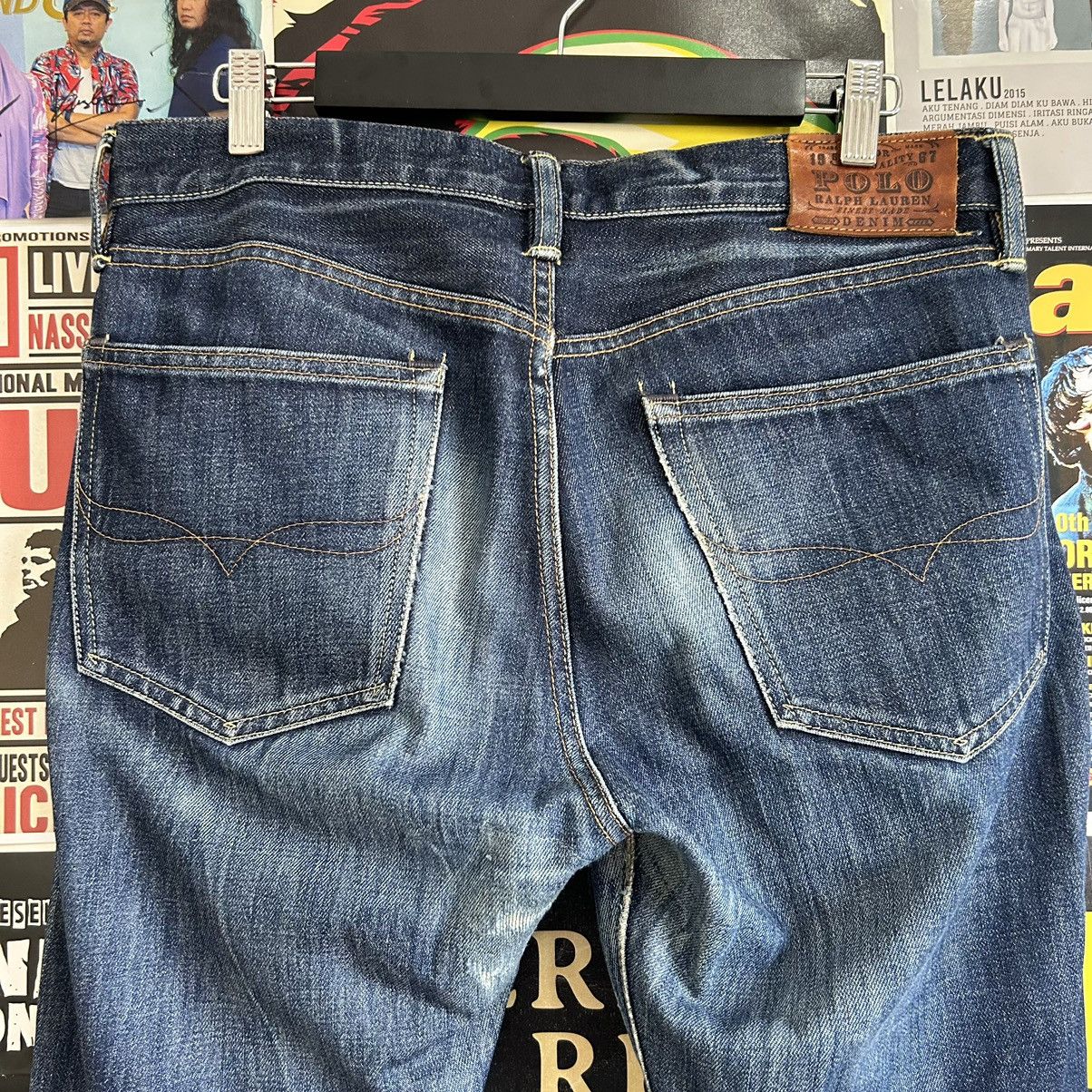 Ralph Lauren Vintage Polo Ralph Lauren Slim Fit Distressed Denim Size US 35 - 8 Thumbnail