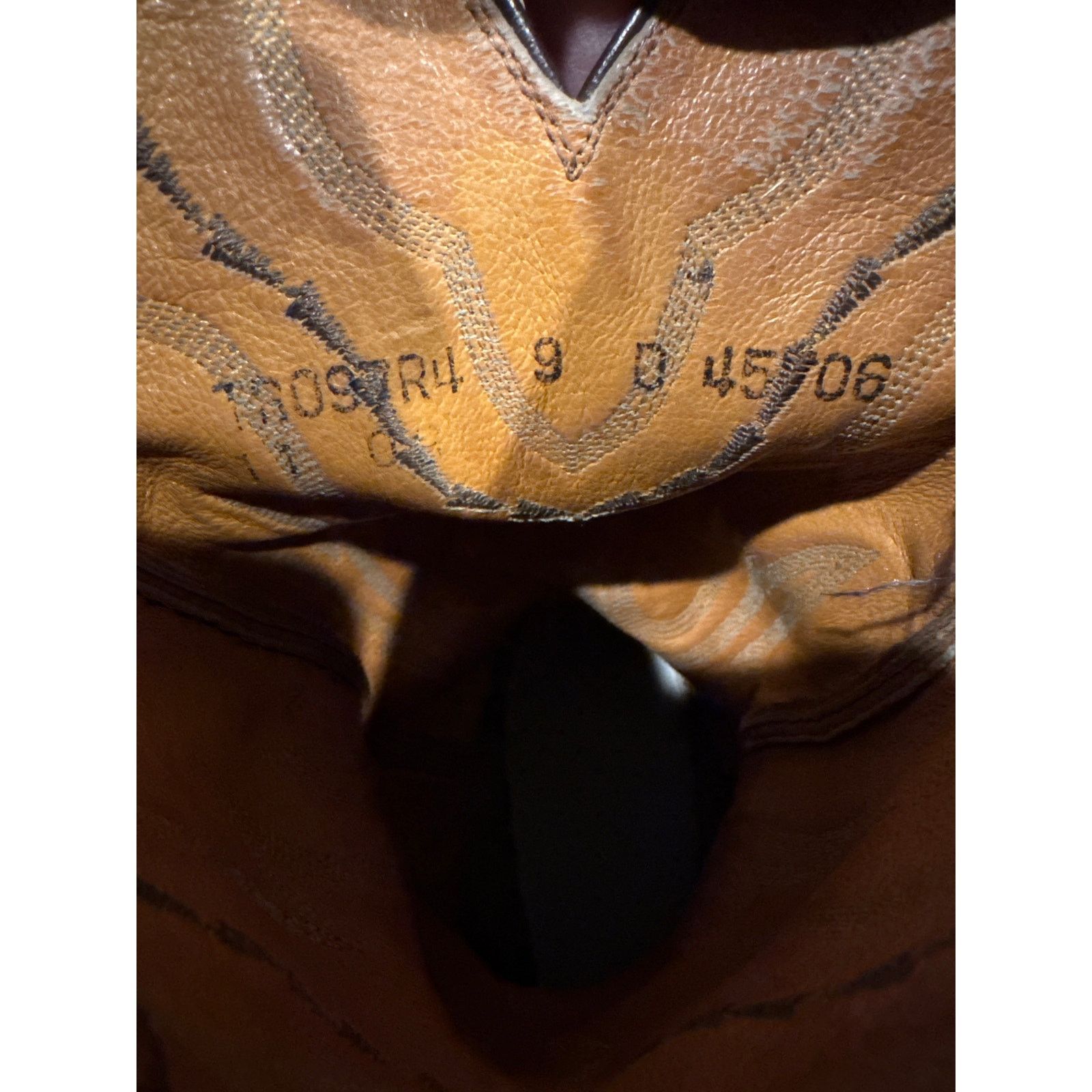 Lucchese Lucchese 2000 Harrison Brown Cowhide Leather Cowboy Boots 9D Size US 9 / EU 42 - 12 Thumbnail