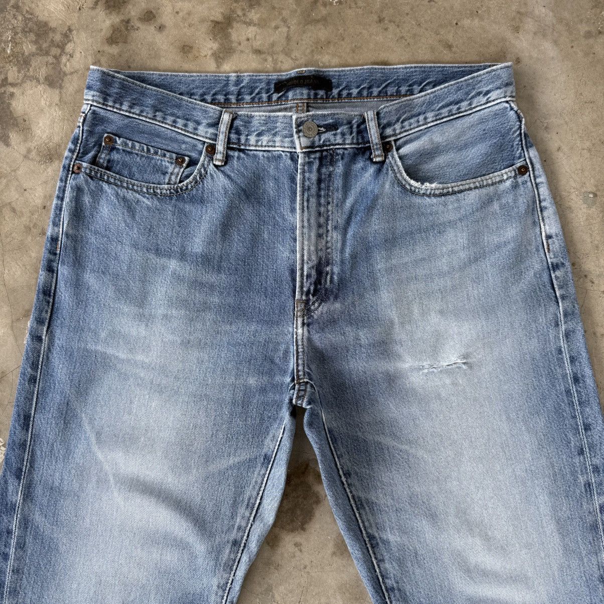 Japanese Brand 36x30.5 Vintage Japanese Brand Faded Denim Jean Pants Size US 36 / EU 52 - 2 Thumbnail
