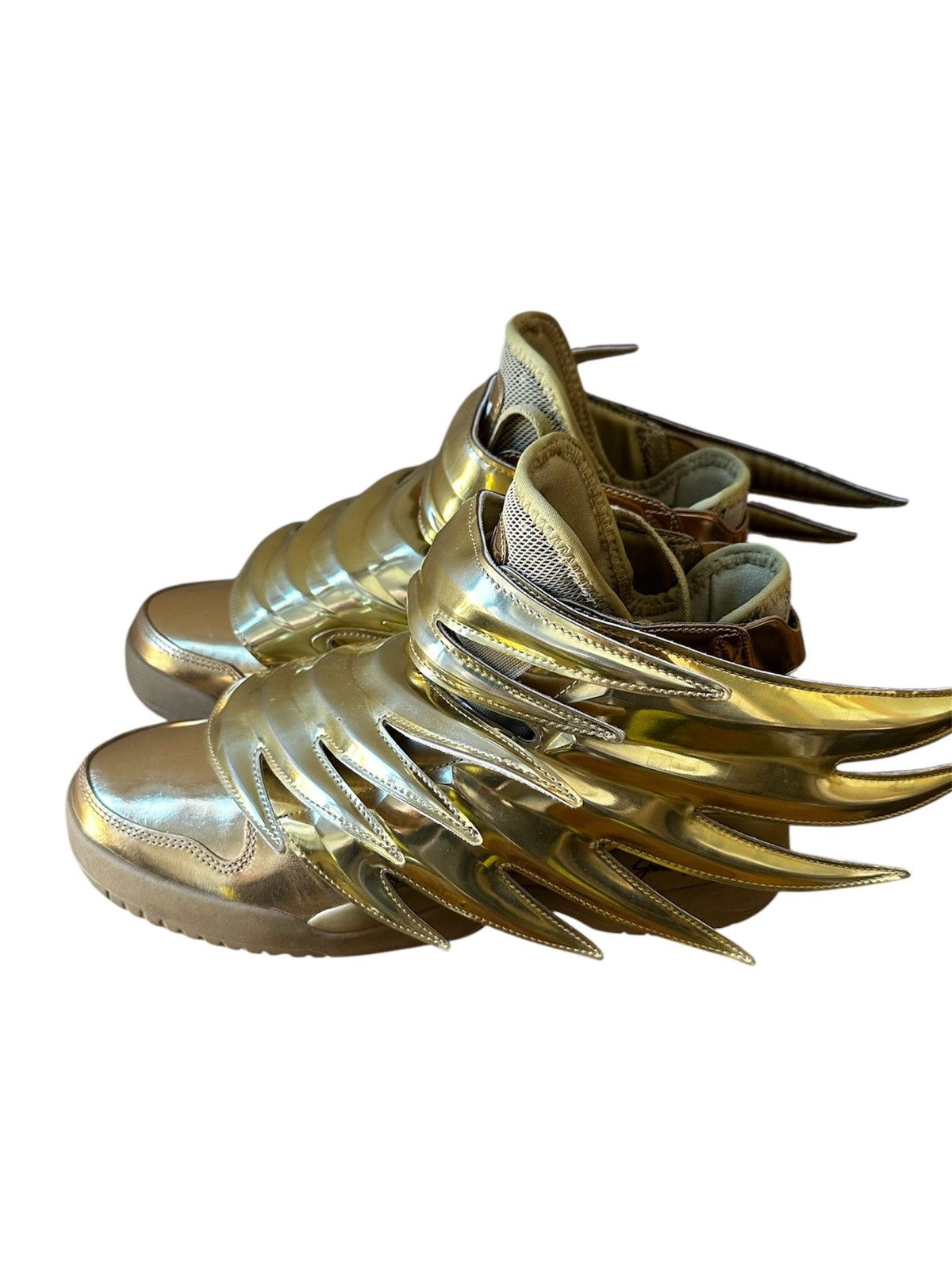 Adidas × Jeremy Scott Adidas JS 3.0 Gold Wings 2009 Size US 9 / EU 42 - 8 Thumbnail