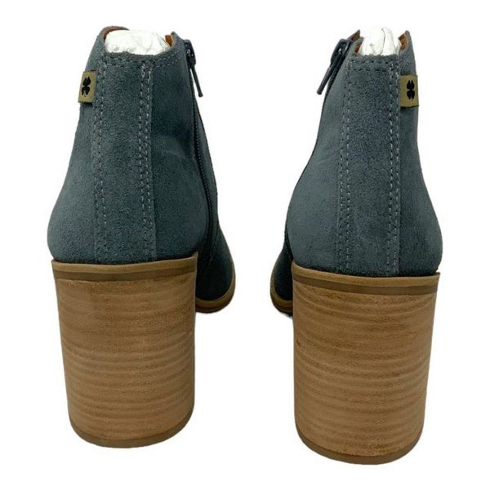 Lucky Brand Lucky Brand Pellyon Stack Heel Bootie Gray 8.5 NWT $149 MSRP Size US 8.5 / IT 38.5 - 5 Thumbnail