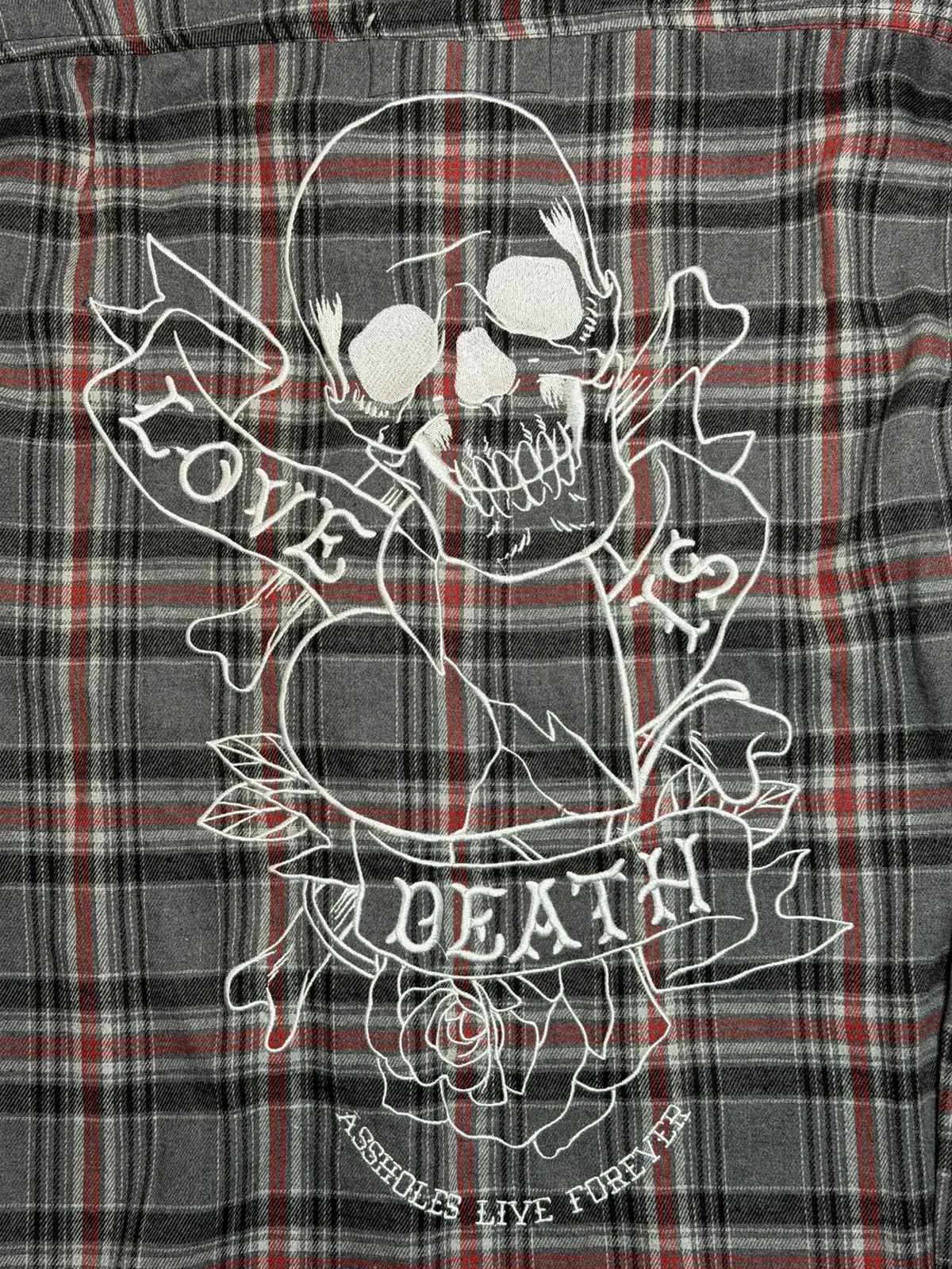Other Large Skull Flannel Alternative Size US L / EU 52-54 / 3 - 3 Thumbnail