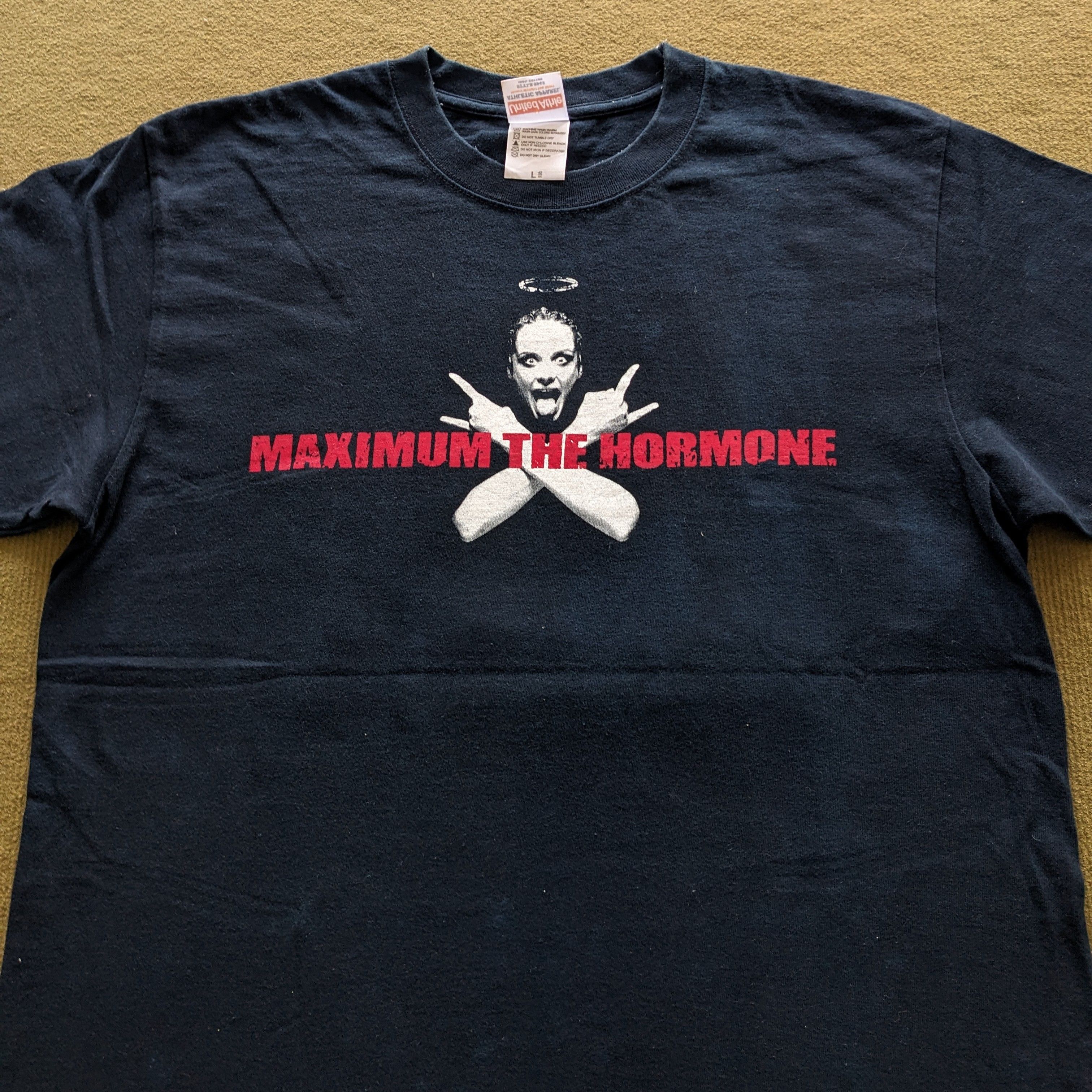 Band Tees Vintage MAXIMUM THE HORMONE Band T-shirt Size US L / EU 52-54 / 3 - 4 Thumbnail