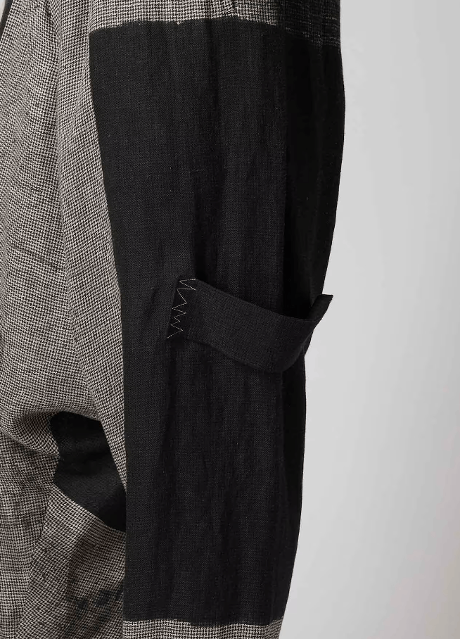 Yohji Yamamoto Yohji Yamamoto Pour Homme - SQUARE PATTERN SAROUEL PANTS Size US 32 / EU 48 - 14 Thumbnail