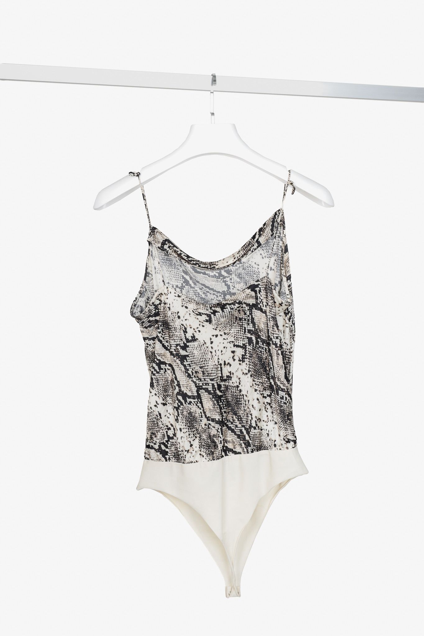 CAMI NYC Cami NYC Snakeskin Axell Bodysuit Size M / US 6-8 / IT 42-44 - 2 Thumbnail