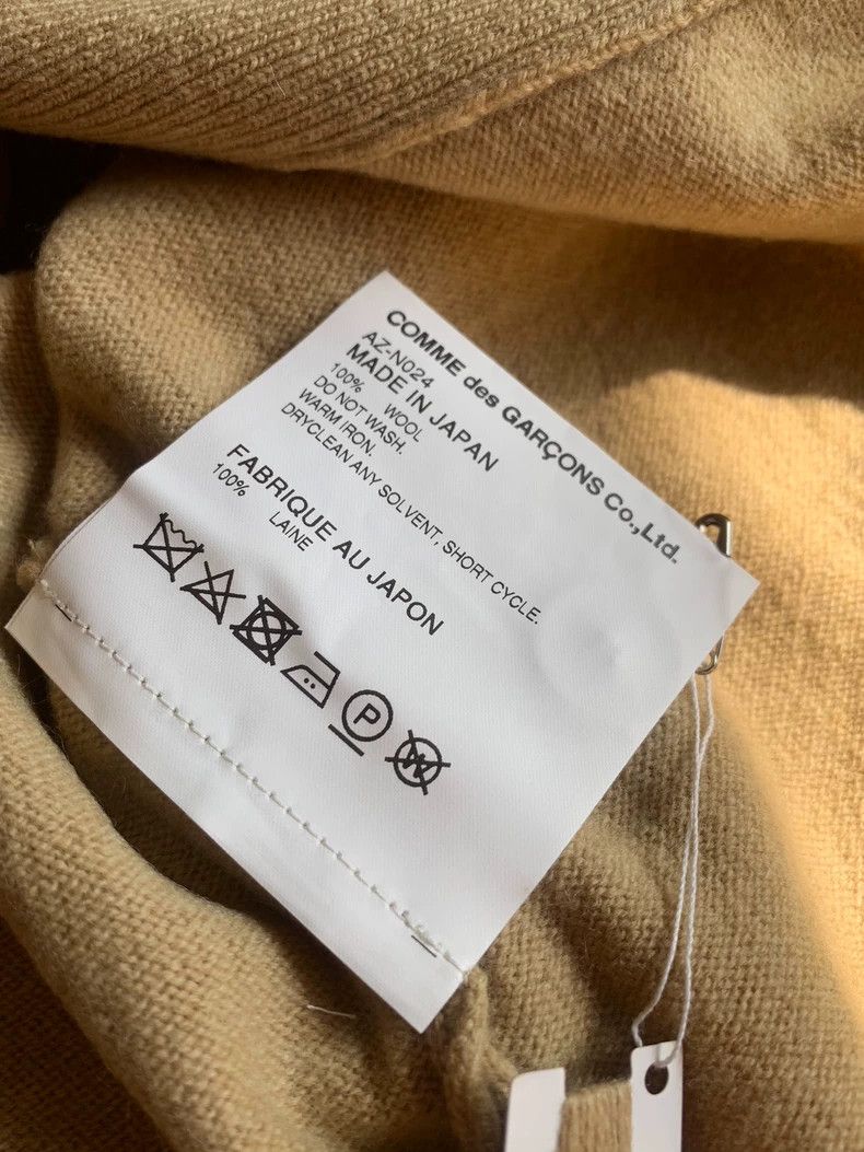 Comme des Garcons Comme Des Garcons Wool cardigan, 100% wool Size US XL / EU 56 / 4 - 4 Thumbnail