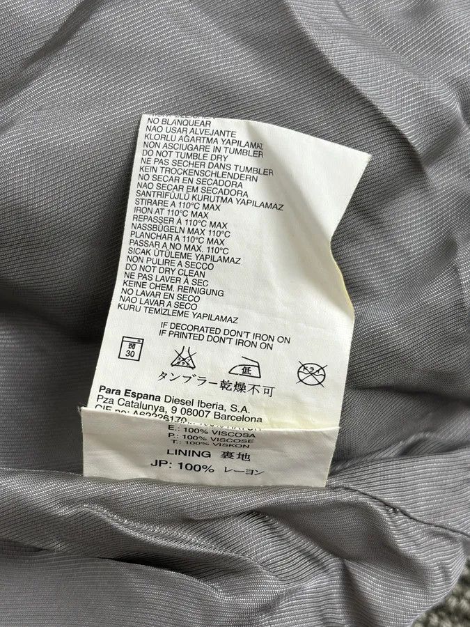 Diesel 2000s Diesel Taupe Bomber Utility Army Jacket Size US M / EU 48-50 / 2 - 12 Thumbnail