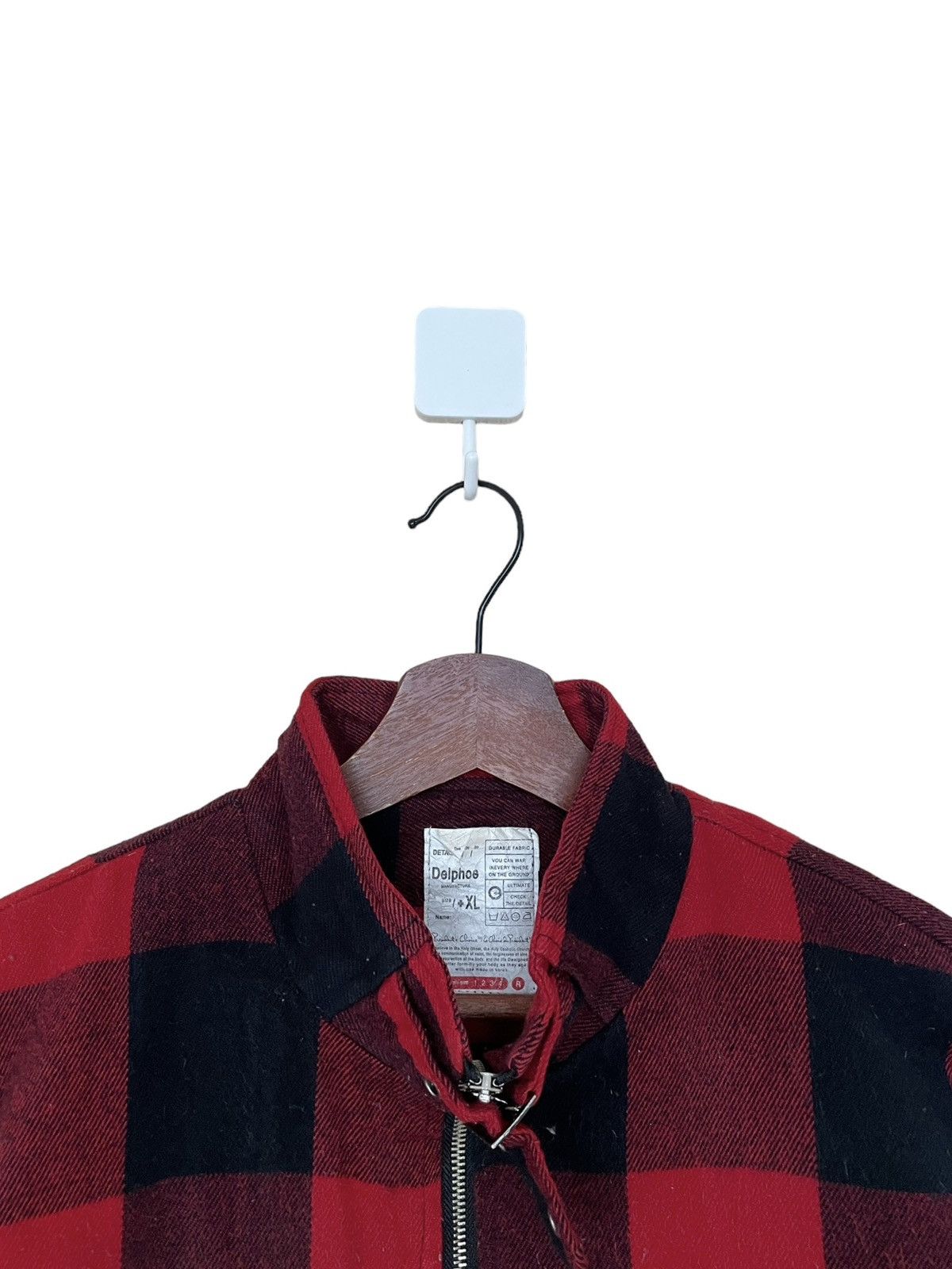 If Six Was Nine × Japanese Brand × Seditionaries Vintage Japanese Brand Delphoe Checkered Jacket 1990s Size US XL / EU 56 / 4 - 10 Thumbnail