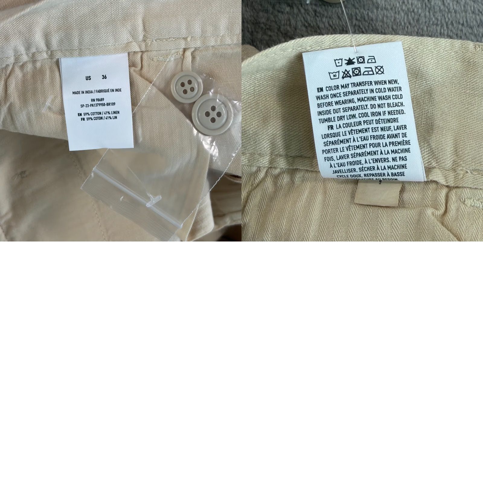 Todd Snyder Todd Snyder Chino Shorts Men 36 Beige Sand Dollar Line Blend NWT 48 Size US 36 / EU 52 - 8 Thumbnail