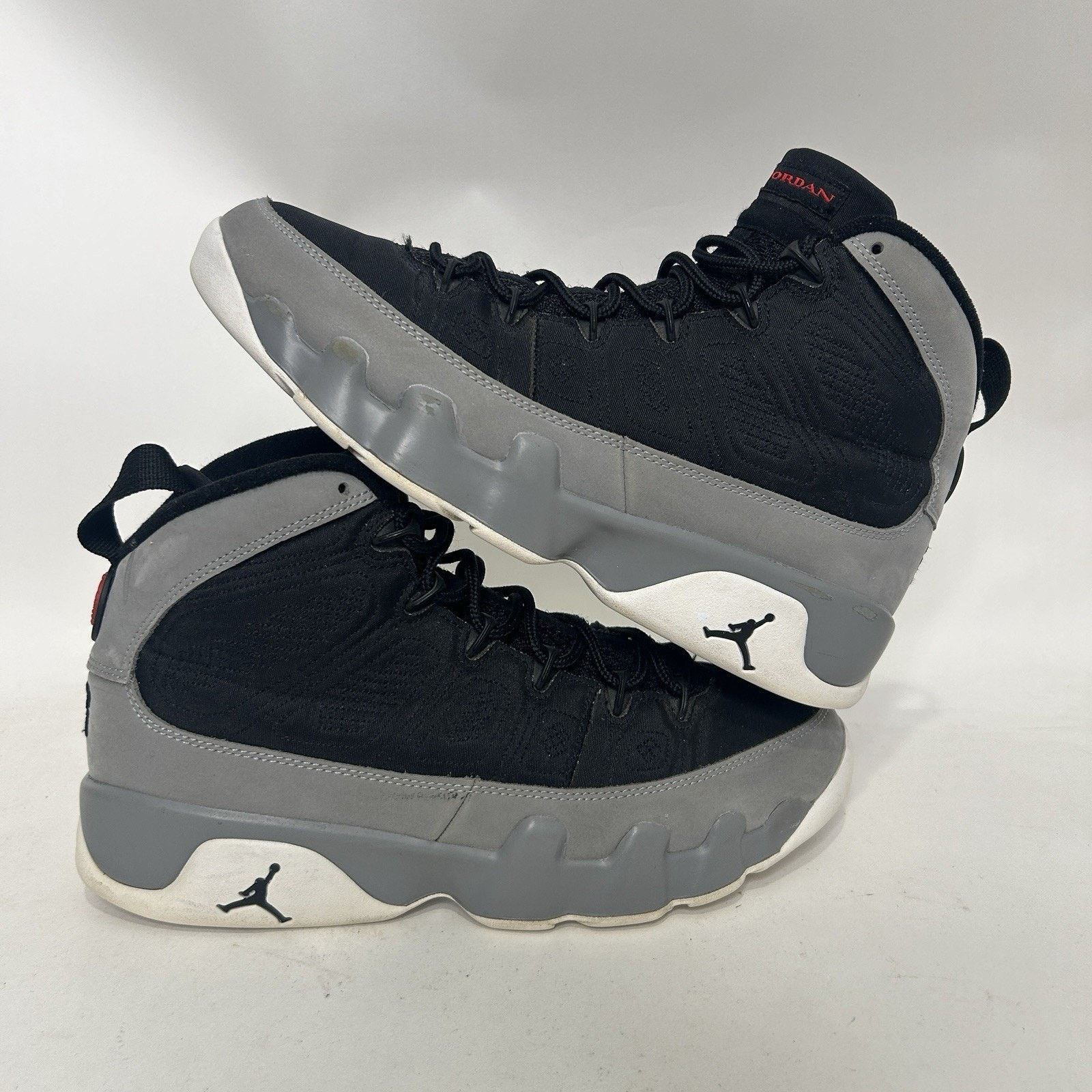 Jordan Brand Nike Air Jordan 9 Retro “Particle Grey/Black/Red” CT8019-060 Size US 9 / EU 42 - 1 Thumbnail