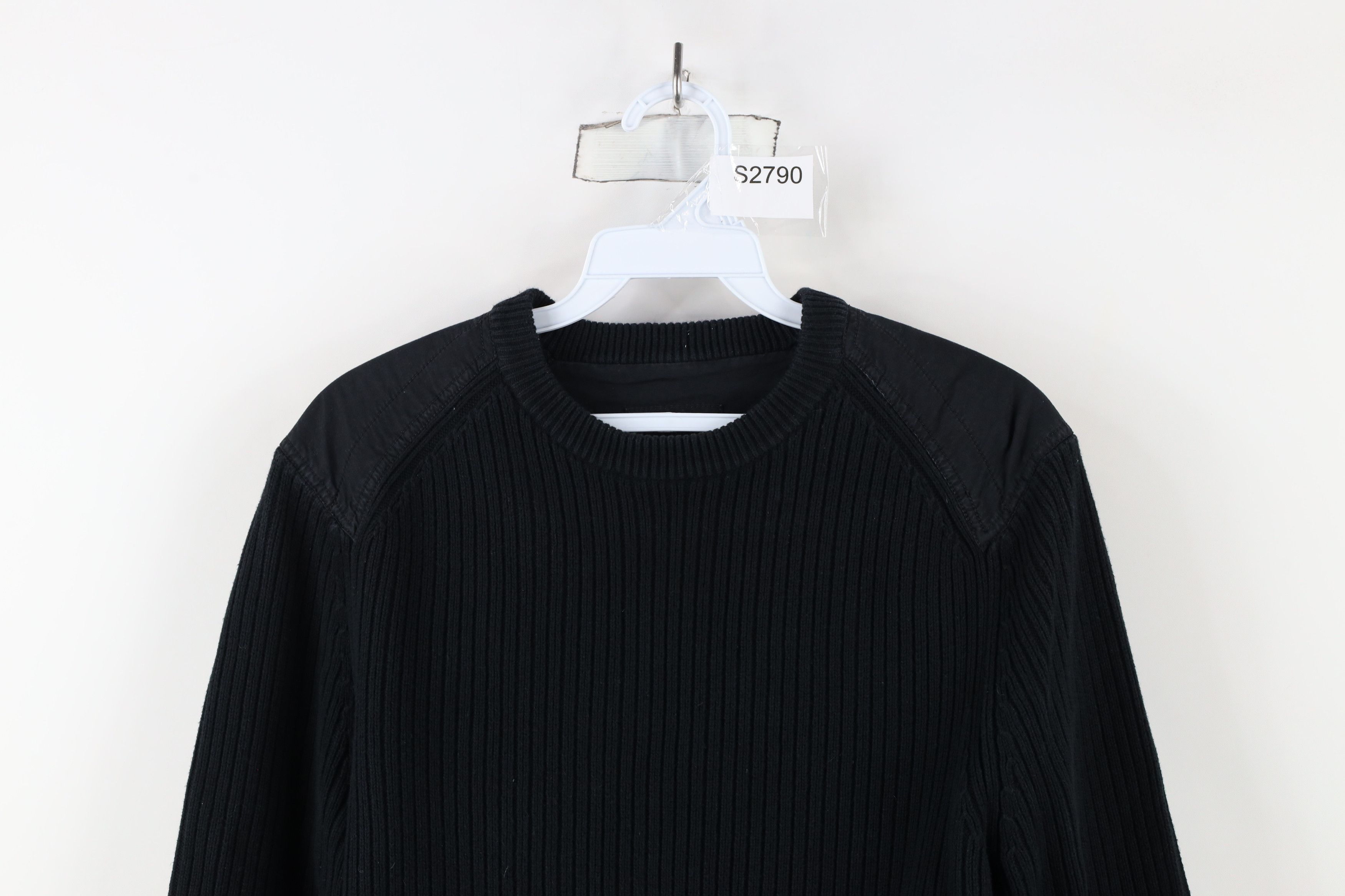 Calvin Klein × Vintage Vintage Calvin Klein Spell Out Ribbed Knit Commando Sweater Size US S / EU 44-46 / 1 - 2 Thumbnail