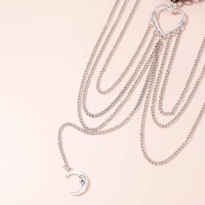 Vintage Vintage Silver Moon Leg Chain Size ONE SIZE - 5 Thumbnail