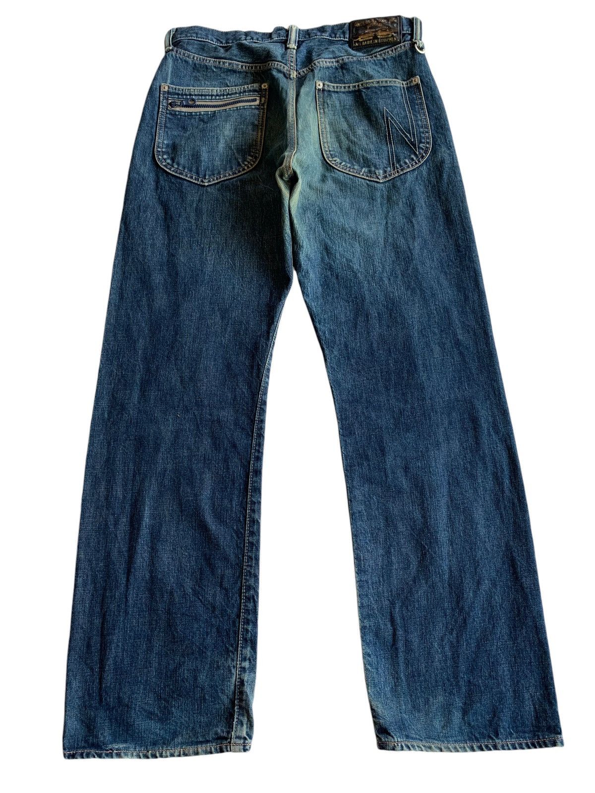 Kapital Underground Inc Nitraid Japanese Selvedge Jeans Denim ☠️ Size US 31 - 4 Thumbnail