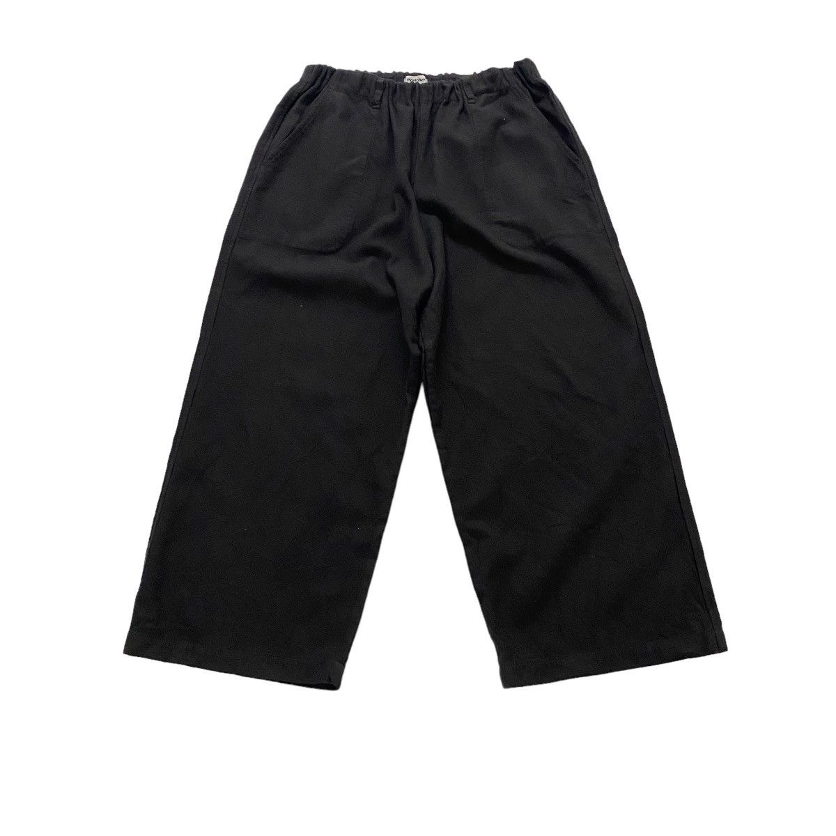image of Issey Miyake Plantation Hakama Pants in Black, Men's (Size 32)