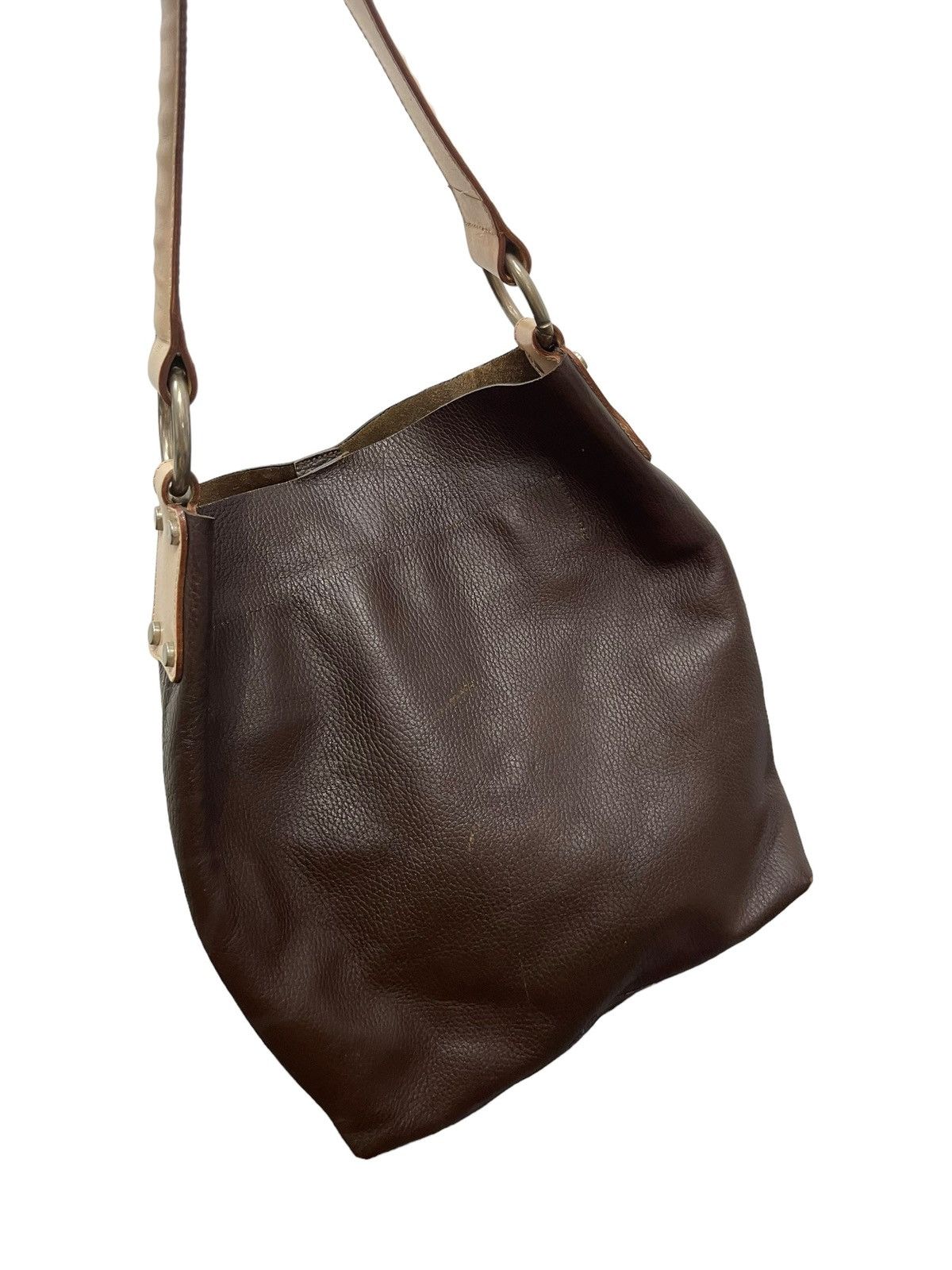 Genuine Leather Full Leather En Quete Italy Shoulder Bag 3🟩 Size ONE SIZE - 2 Thumbnail