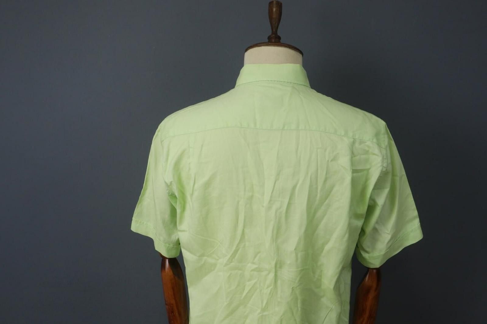 Paul & Shark Paul & Shark Yachting Green Collar Oxford Shirt Size 40 Size US M / EU 48-50 / 2 - 8 Thumbnail