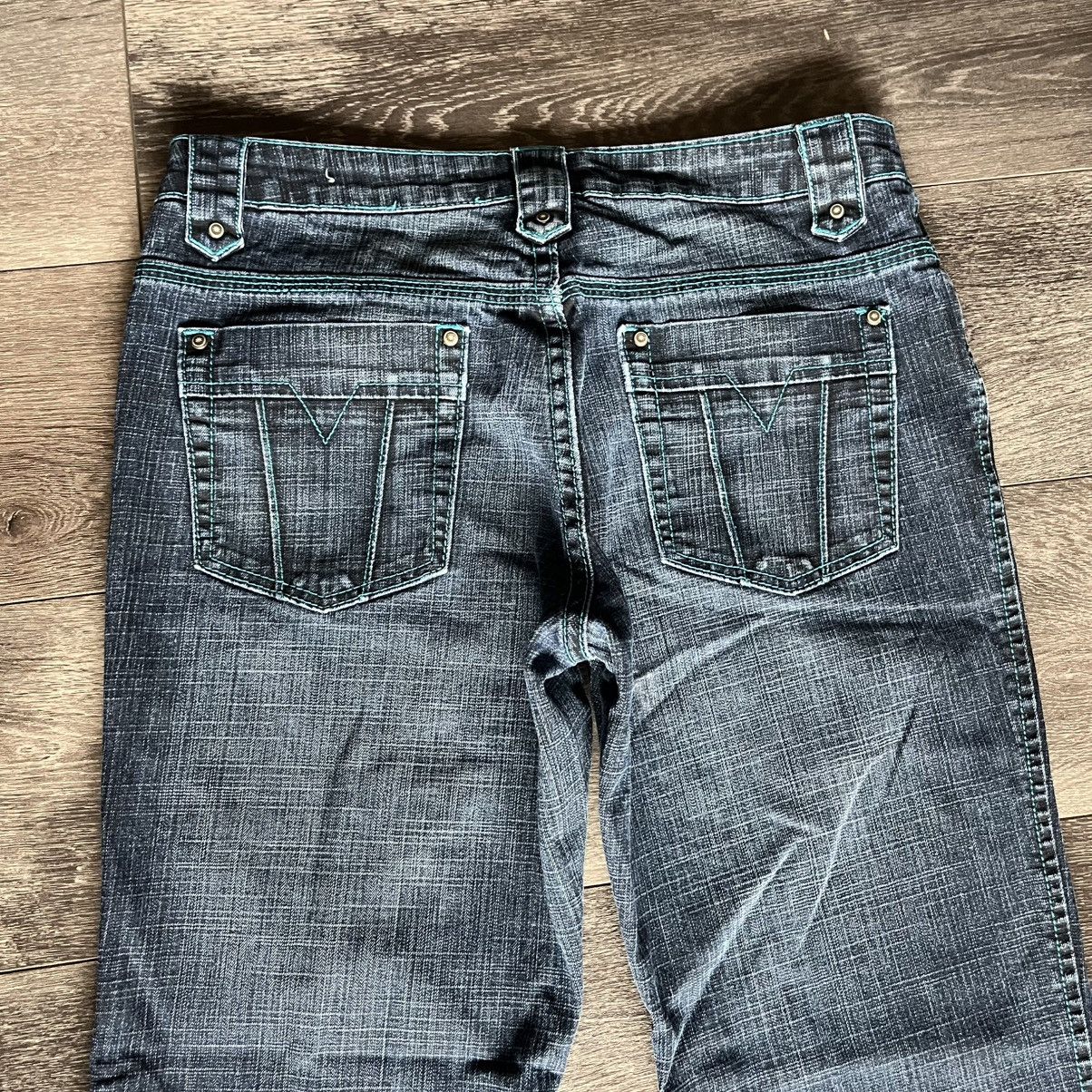 Vintage Vintage 2000s Crest The Collection Low Rise Denim Jeans 7/8 Size 30" / US 8 / IT 44 - 3 Thumbnail