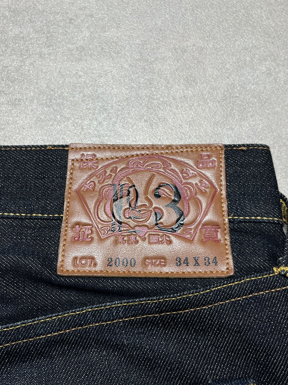 Evisu Evisu Golden Daicock Selvedge Denim Jeans Size US 34 / EU 50 - 7 Thumbnail