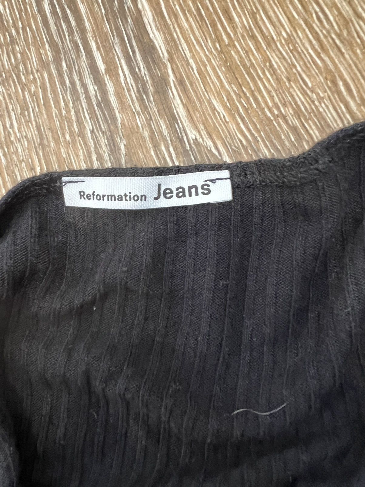 Reformation Reformation black tie top Size XL / US 12-14 / IT 48-50 - 4 Thumbnail