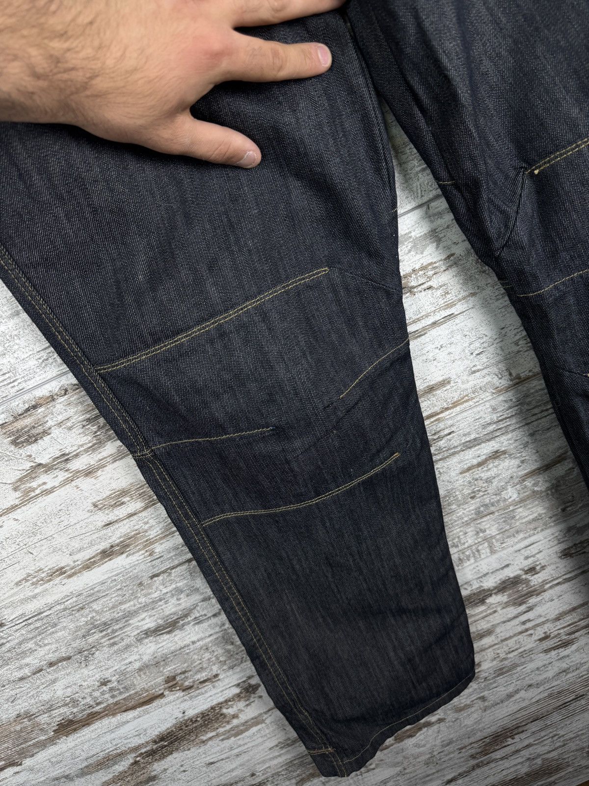 G-Star × Vintage Mens Vintage G star raw 96 jeans denim pants heritage embro Size US 36 / EU 52 - 6 Thumbnail