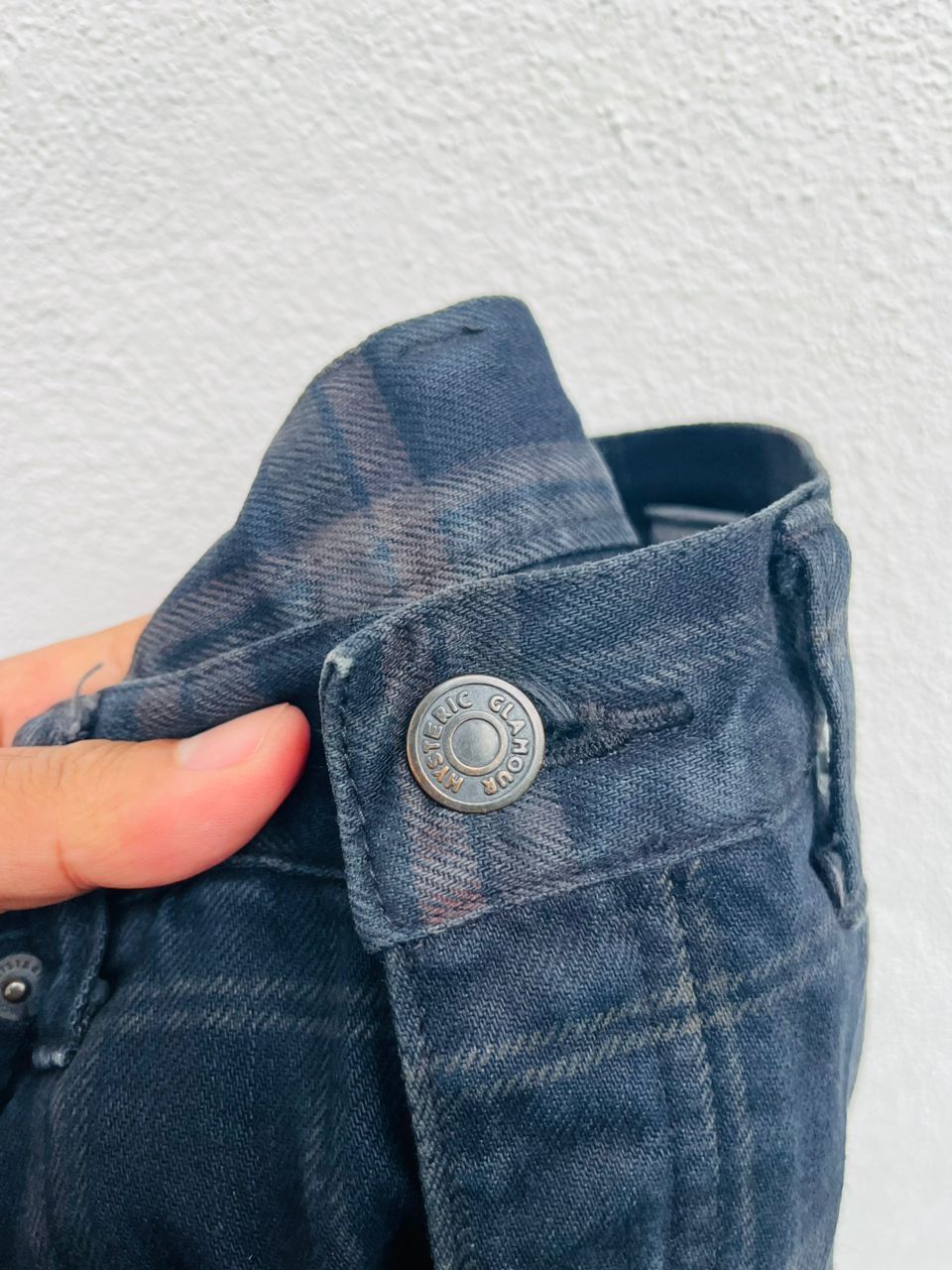 Hysteric Glamour Vintage HYSTERIC GLAMOUR Denim Trucker Size 32" / US 10 / IT 46 - 14 Thumbnail