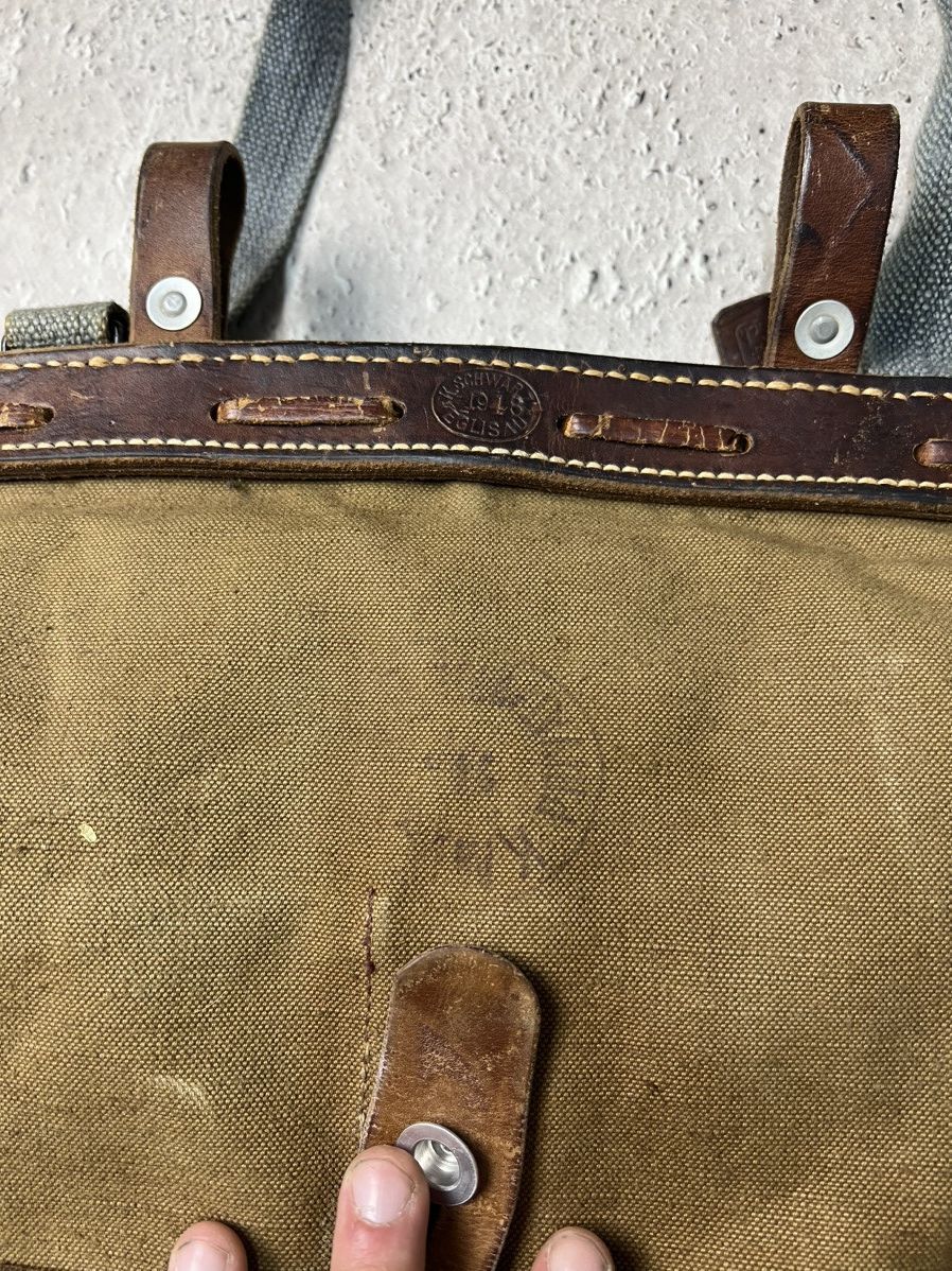 Vintage Extra Rare👹👹Issue 1948 Vintage Two Bags Bagpack Swiss Army m Size ONE SIZE - 17 Thumbnail