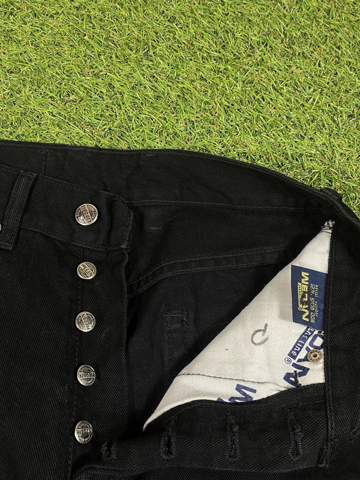 Japanese Brand × Vintage Vintage 90s Black jeans denim streetwear style Size US 30 / EU 46 - 5 Thumbnail
