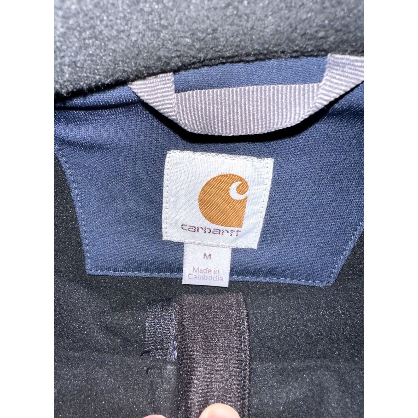 Carhartt Carhartt Jacket Windbreaker Mens M Blue Waterproof Cozy All Seasons Outdoors Wind-Resistant Zip Pockets Logo Size US M / EU 48-50 / 2 - 4 Thumbnail