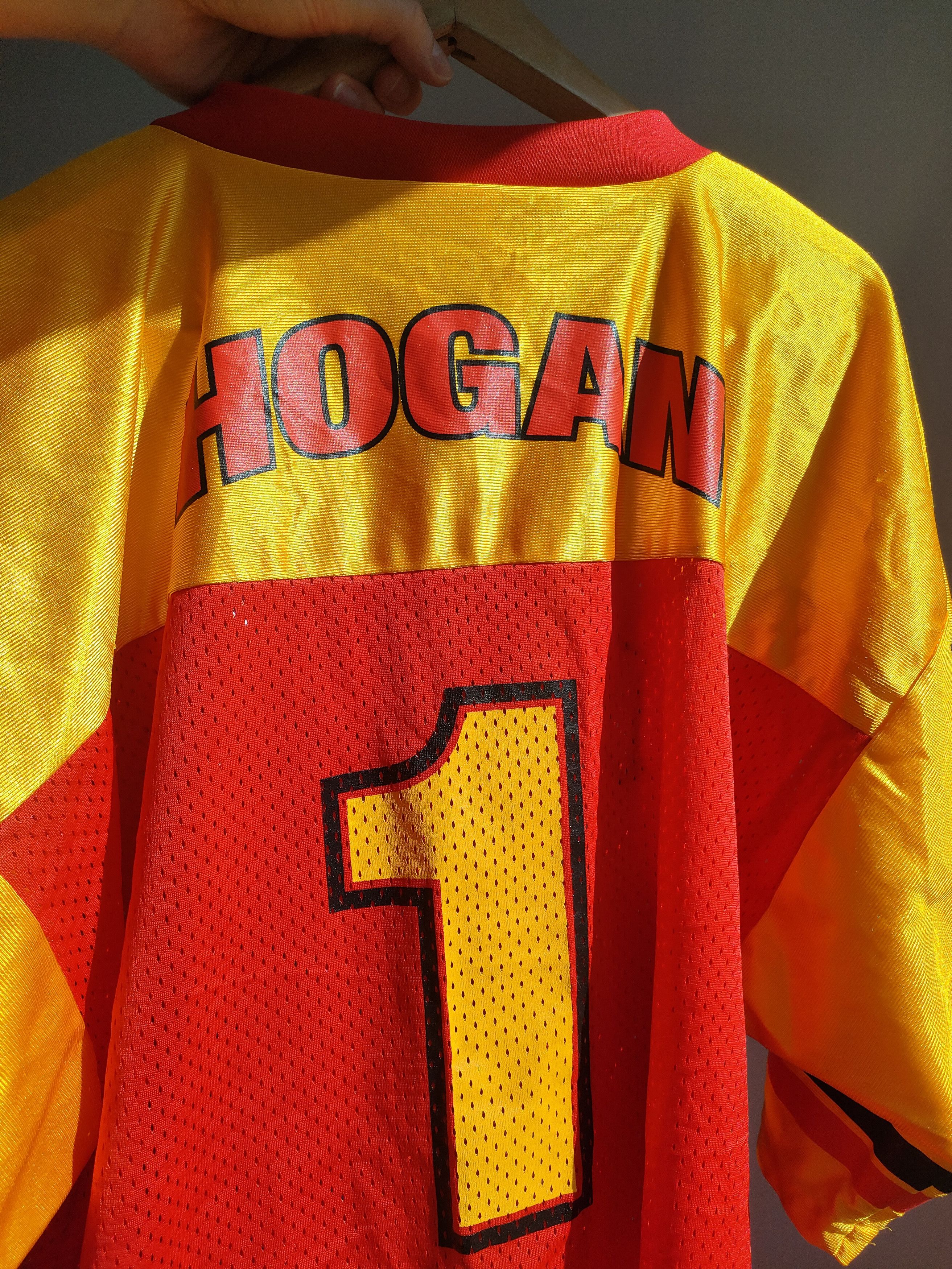 WWE 2002 Hulk Hogan Hulkamaniacs WWE Wrestling Jersey Mesh Tee Size US XL / EU 56 / 4 - 4 Thumbnail