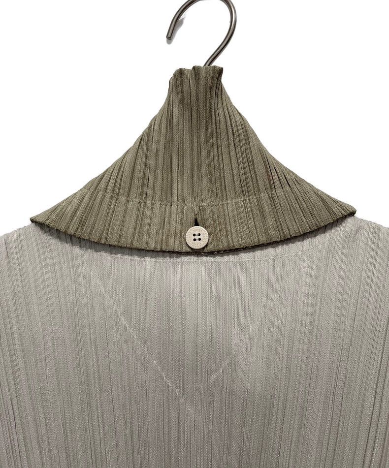 Issey Miyake Issey Miyake size:4 Grey pleated and deformed vest Size S / US 4 / IT 40 - 4 Thumbnail